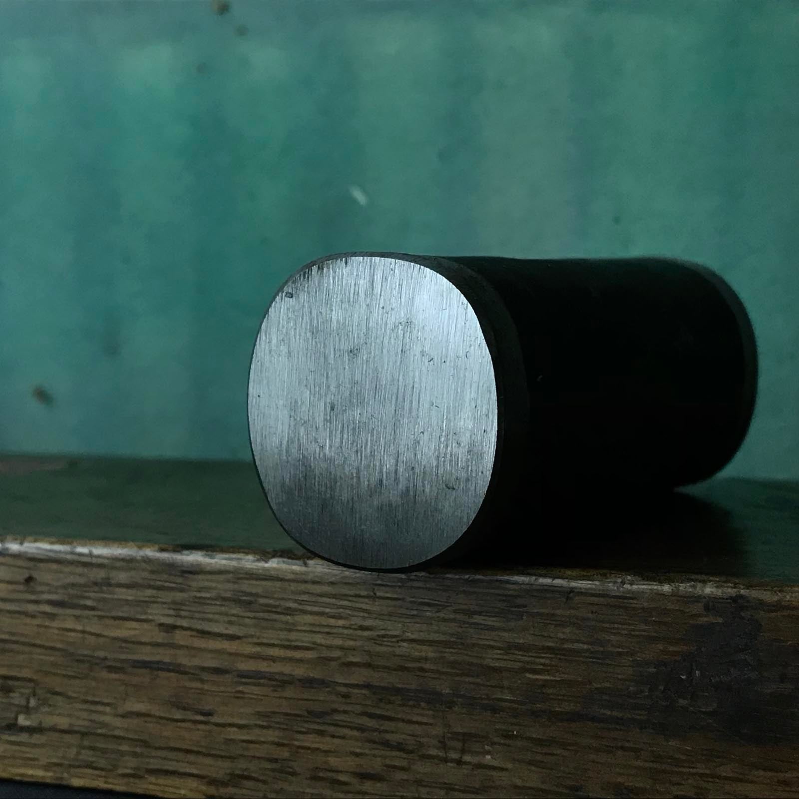 Old stock Kouzaburou All steel Daruma Hammers (Gennon) 掘出し物 長谷川幸三郎氏 ダルマ玄翁 黒仕上 120匁