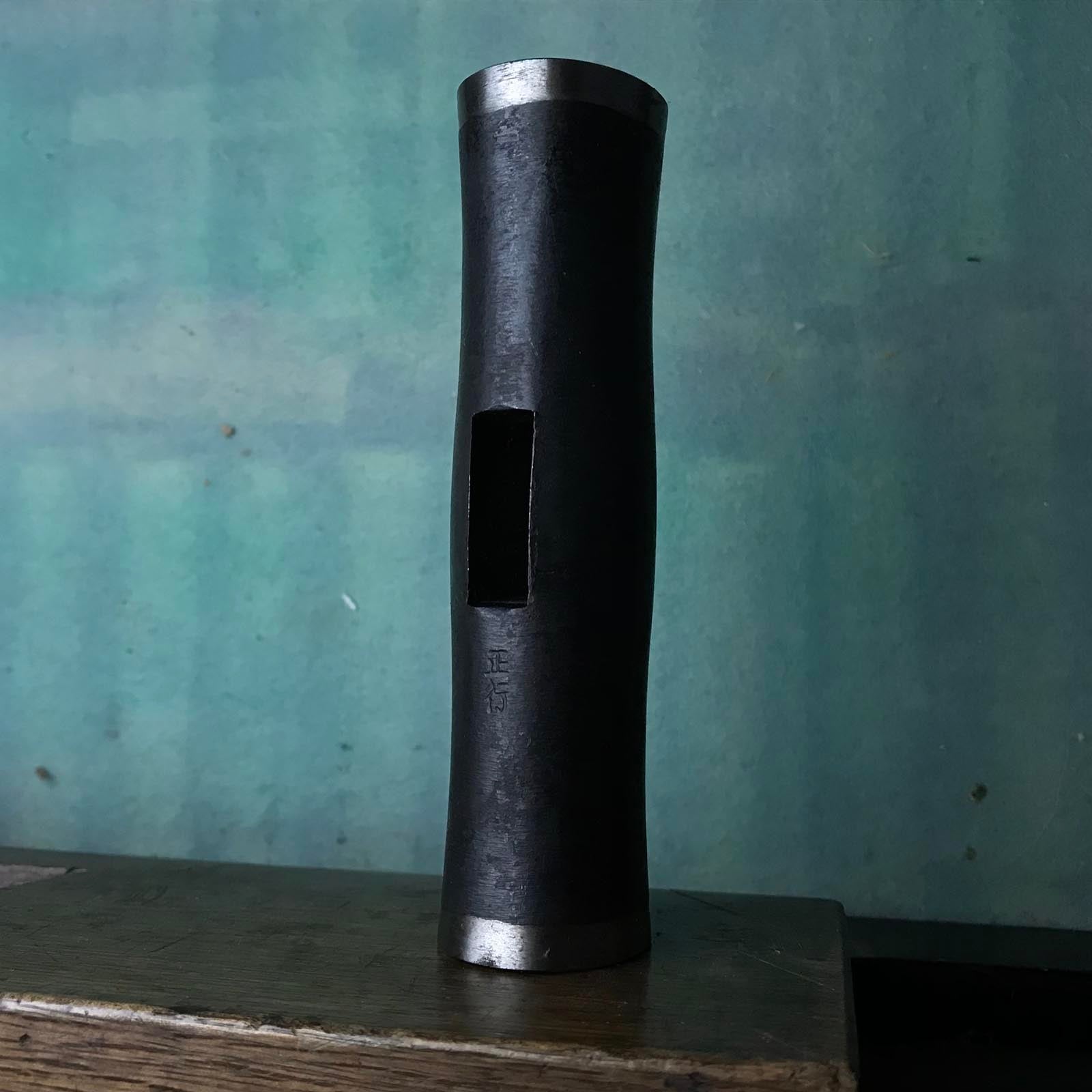 Old stock Masatsura Special made Round Hammers Blacksmith finish 掘出し物 正行 丸玄翁 黒仕上 660g