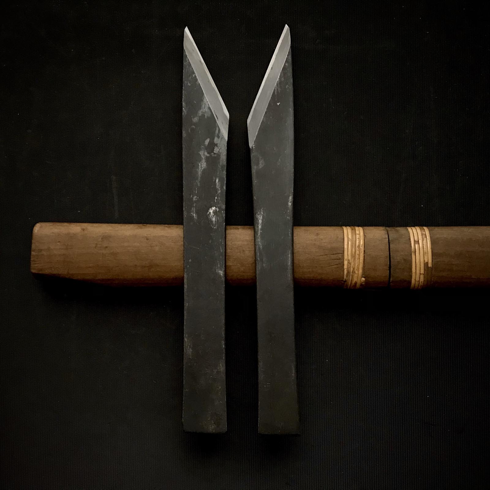 Sekirin Kiridashi by Seikichi Sekikawa Right&Left hand 関川誠吉作 切出し 釜地 8分 右&左