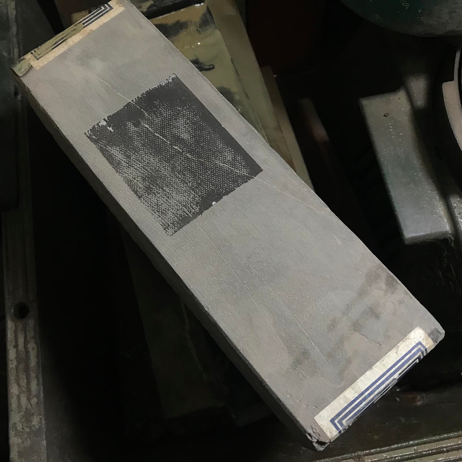 Japanese Natural Medium Stones Hon Yama Aoto 天然中砥 本山青砥 B1