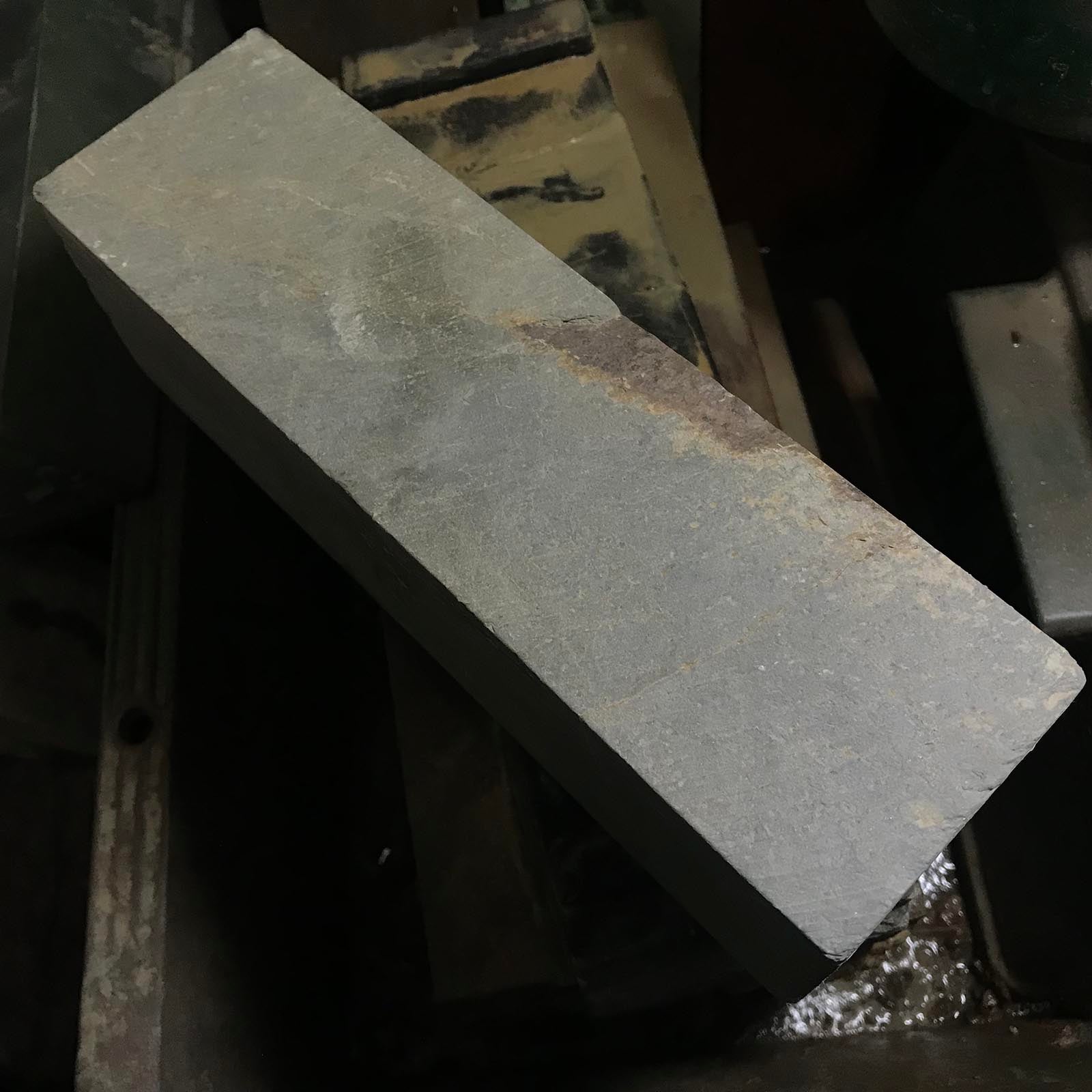 Japanese Natural Medium Stones Hon Yama Aoto 天然中砥 本山青砥 B3