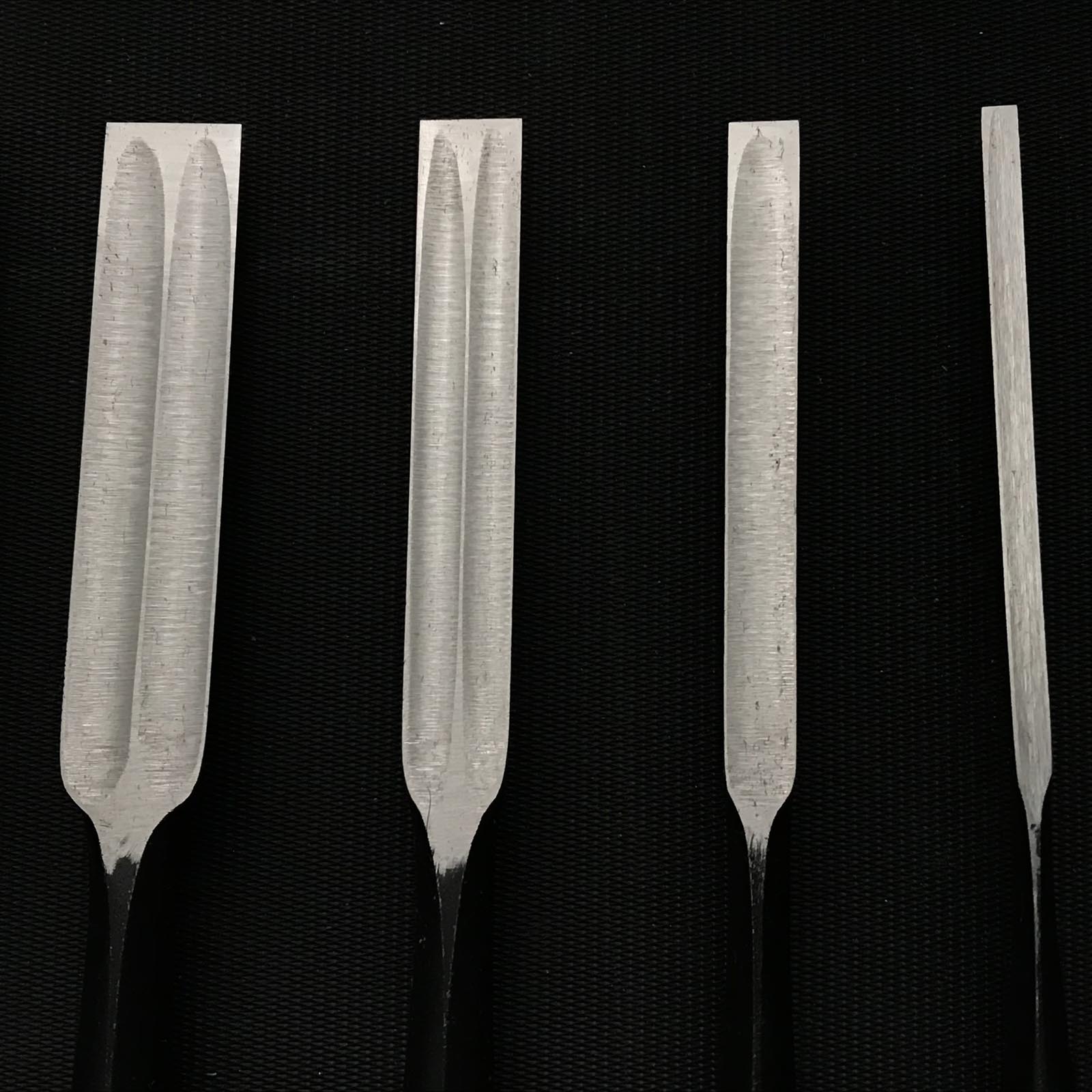 Koshitaka Bench chisels set (Oirenomi)with Triple ura 越孝 追入組鑿 三つ裏