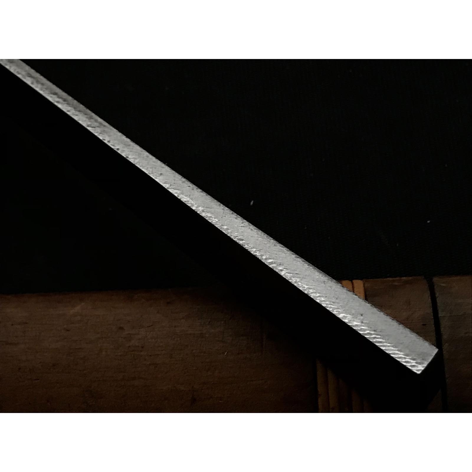 Old stock Fujiwara Yoshiaki Kiridashi Kokatana 掘出し物 藤原良明作 加藤清志氏 梨地切出小刀 右 21mm