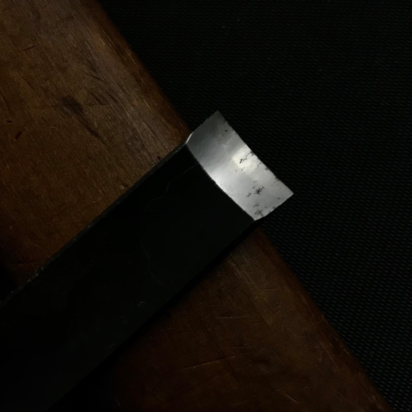 Old stock Custom made Sotomaru chisels 掘出し物 特注 外丸突鑿 15mm