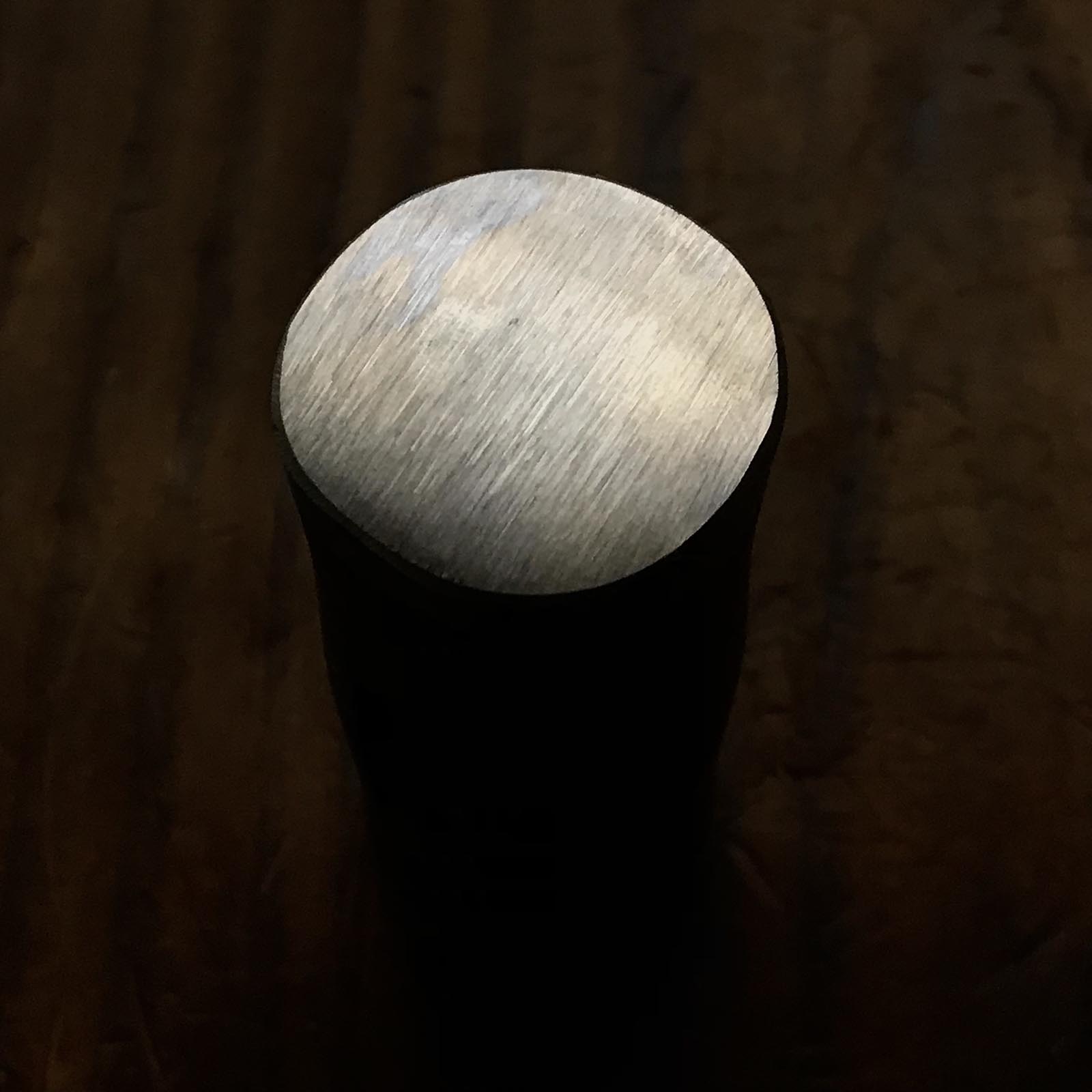 掘出し物 正行 丸ダルマ玄翁 ヤスリ仕上 60匁