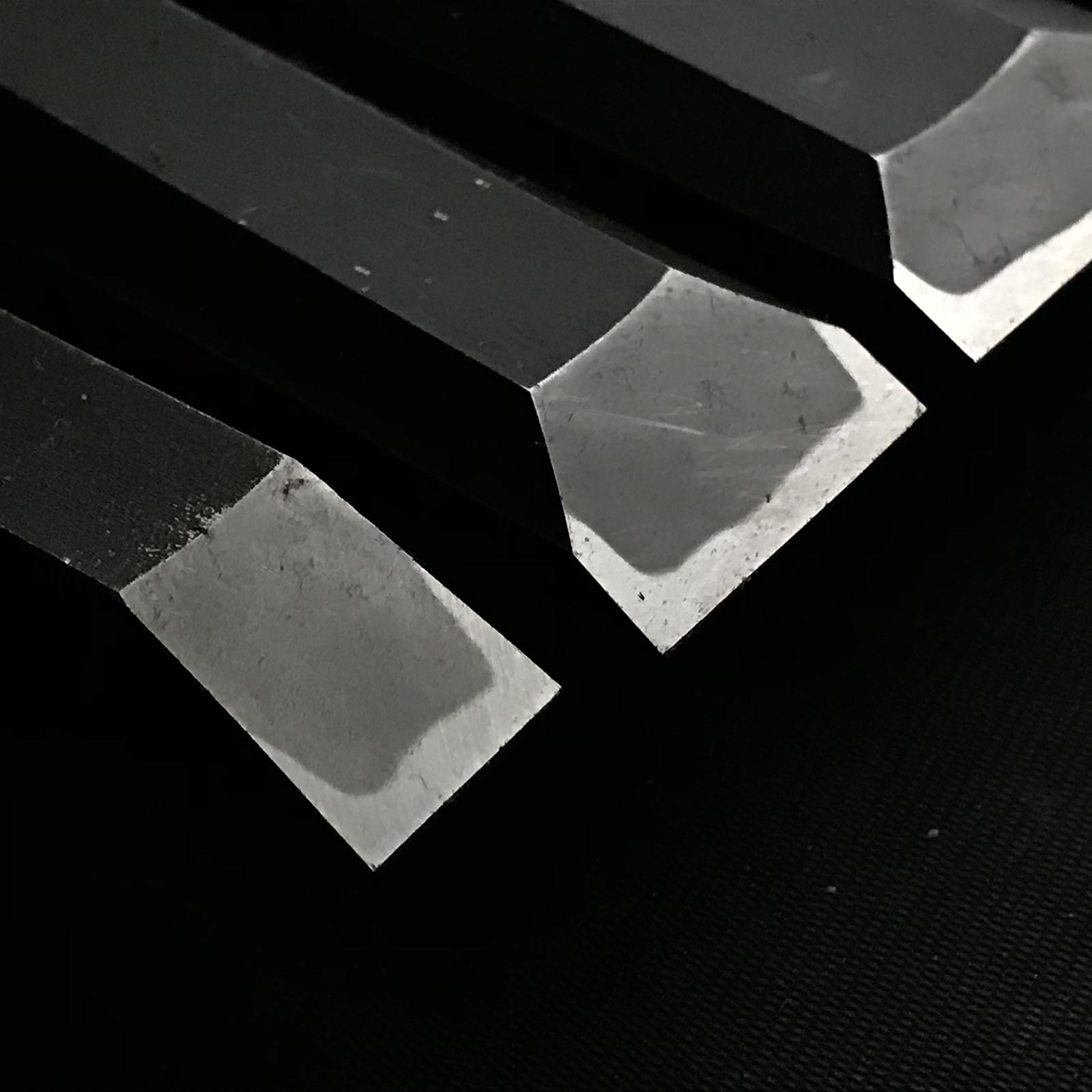 Old stock #1 Korehiro Timber chisels set with White steel 掘出し物 是弘 叩鑿6本組 Tatakinomi