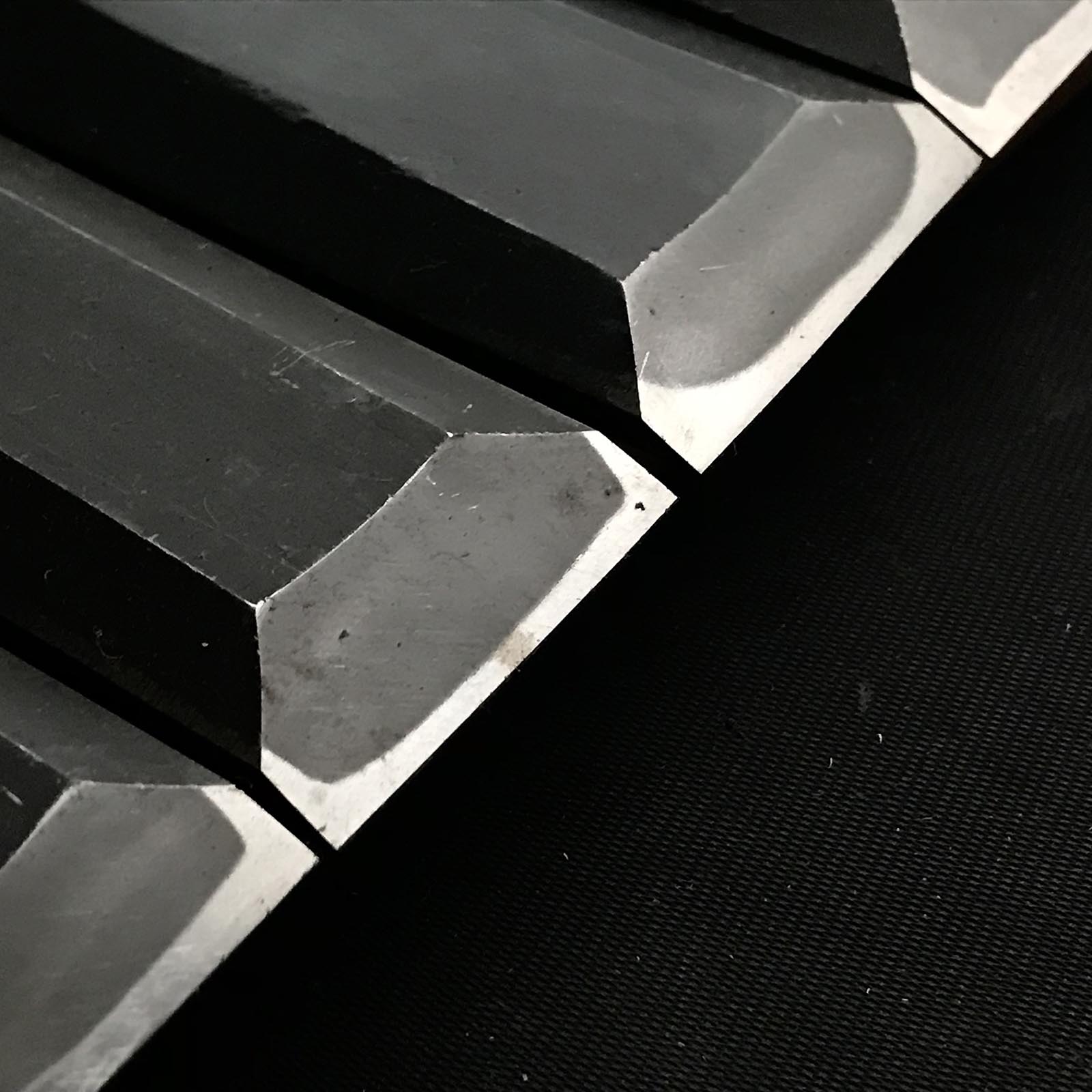 Old stock #3 Korehiro Timber chisels set with White steel 掘出し物 是弘 叩鑿6本組 Tatakinomi