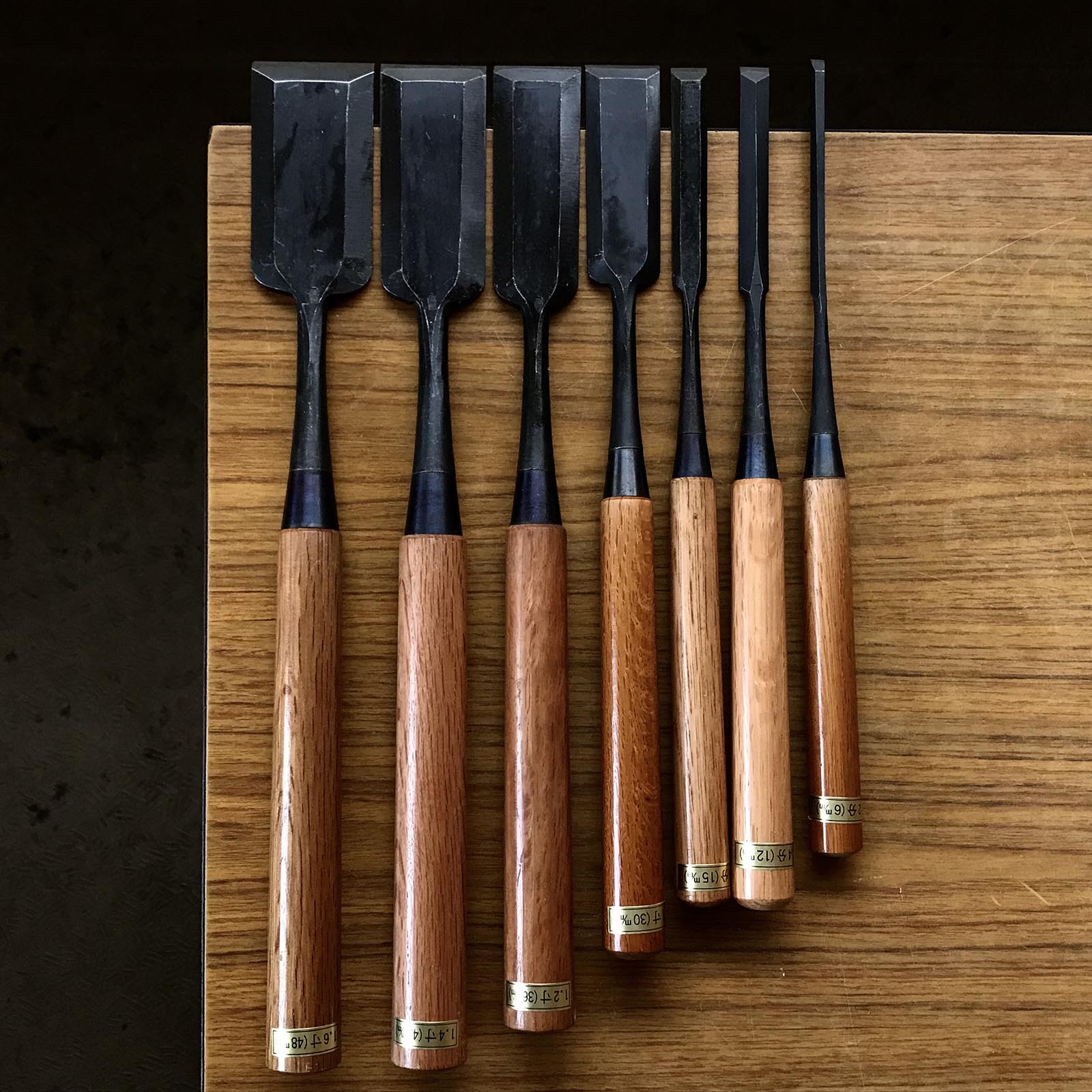 五百蔵秀夫作 五百蔵 薄鑿 薄鑿