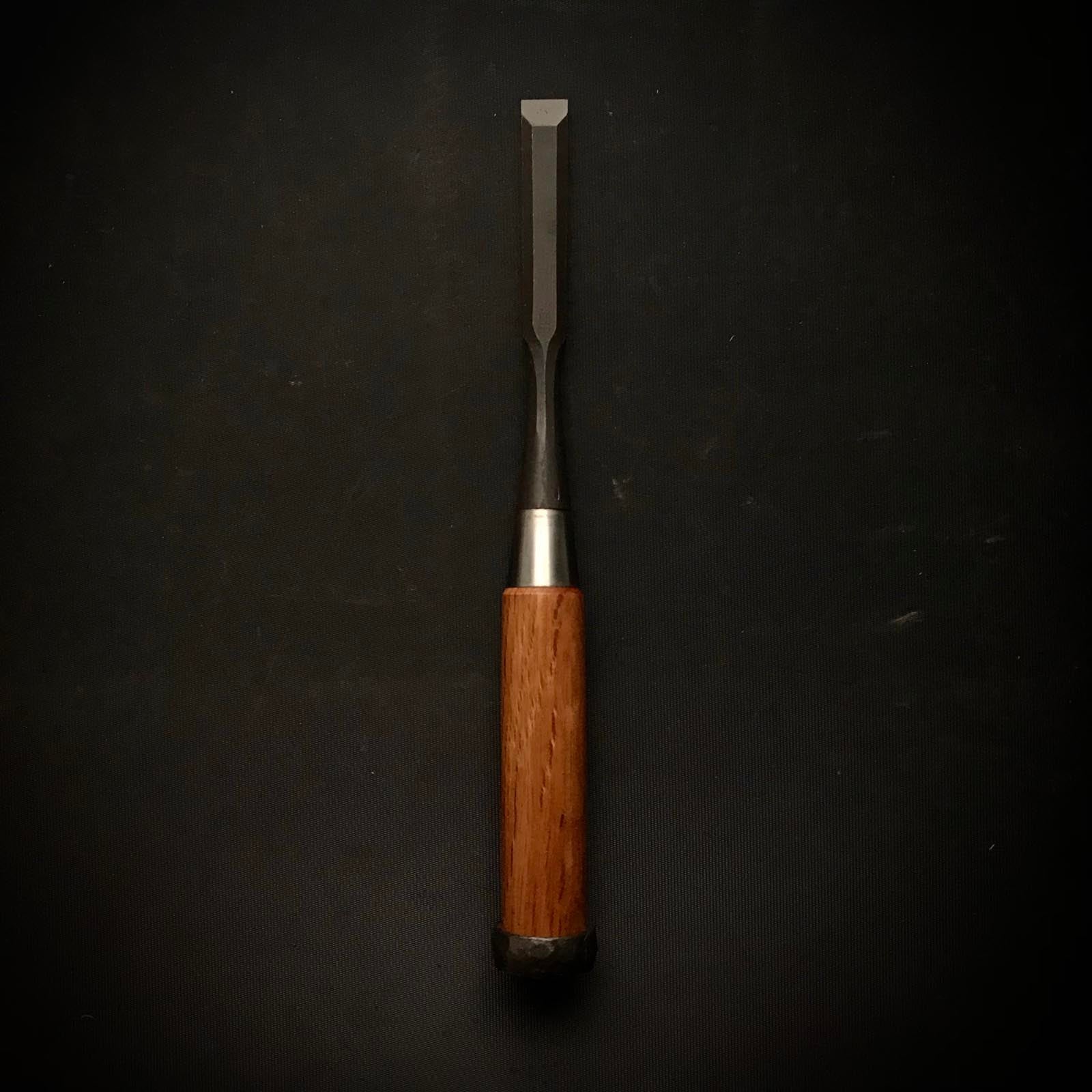 Old stock Kiyohisa Medium timber chisels by Watanabe Kiyoe 掘出し物 渡辺清栄作 清久作 中叩鑿 15mm