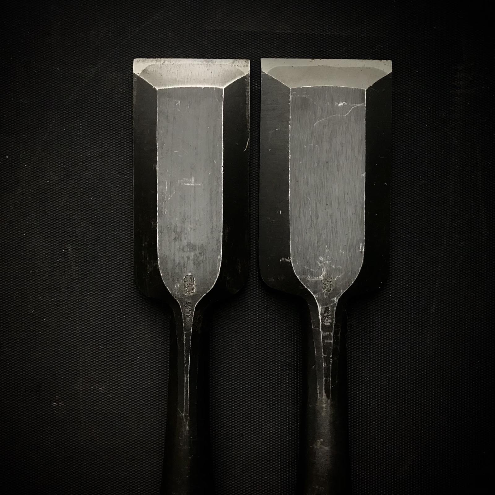 旧蔵 吉高 材木ノミ タタキノミ 掘り出し物 義隆 中叩鑿 42mm 48mm