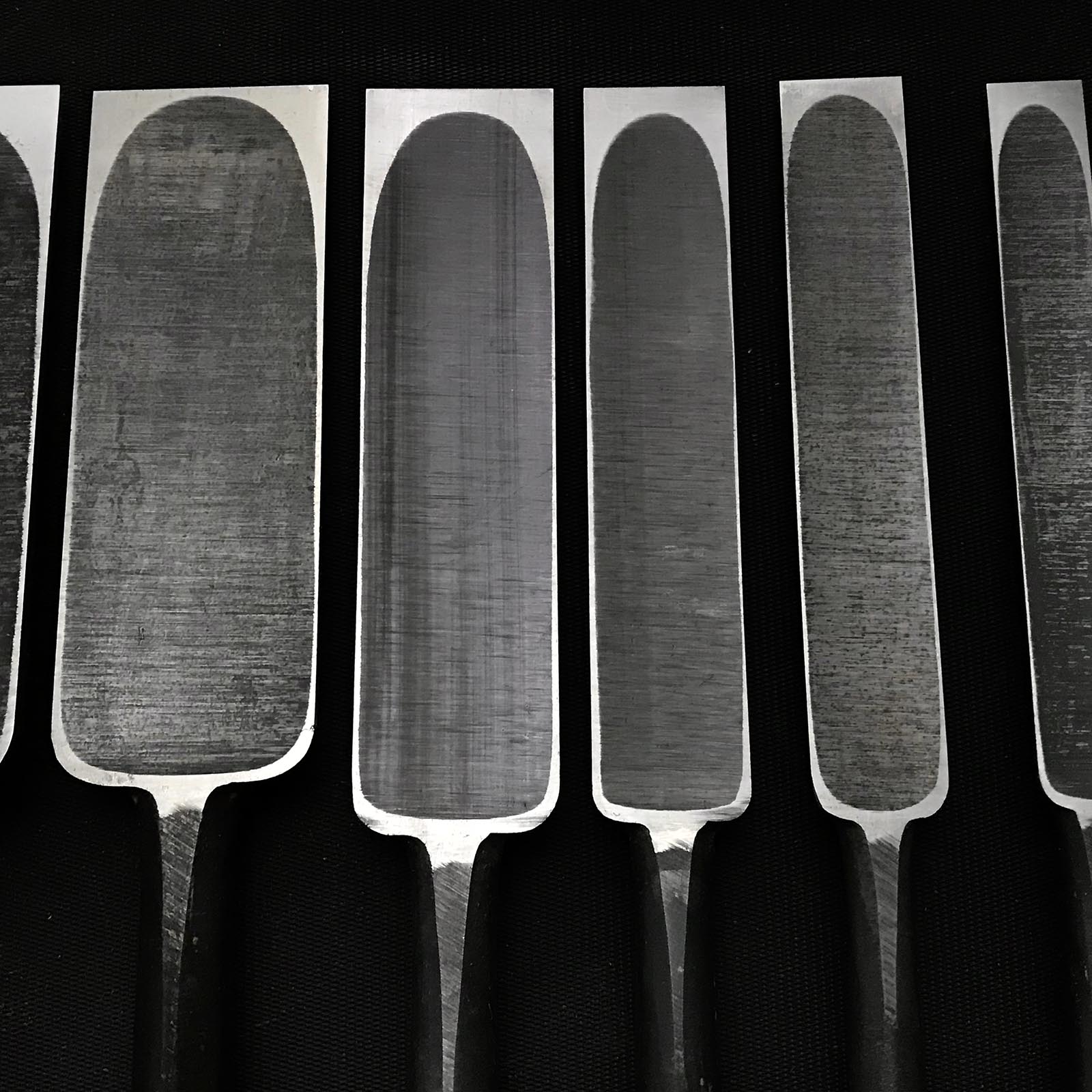 Fujihiro Paring chisels by Chuutarou Imai 今井忠太郎作 二治弘 薄鑿 Usunomi