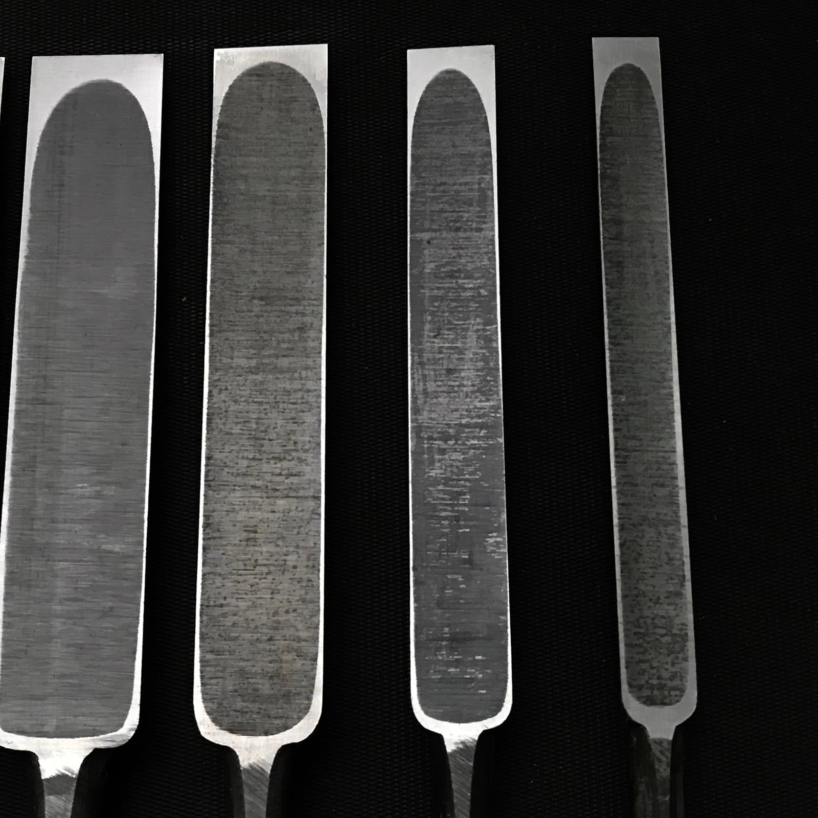 Fujihiro Paring chisels by Chuutarou Imai 今井忠太郎作 二治弘 薄鑿 Usunomi