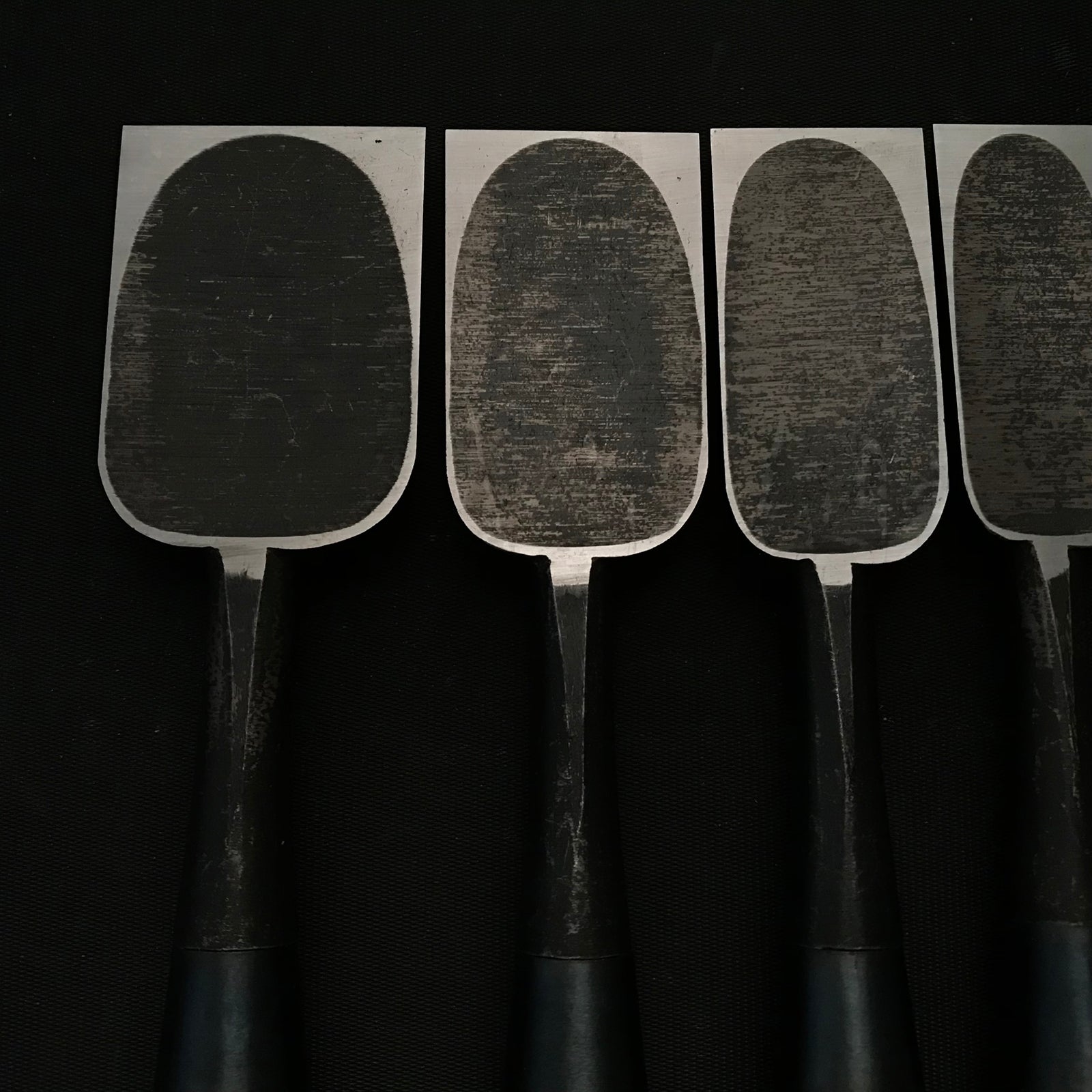 鍛冶屋引退準備最後の二組」錦清水作「廃業予定、最後の二組」 追入組鑿