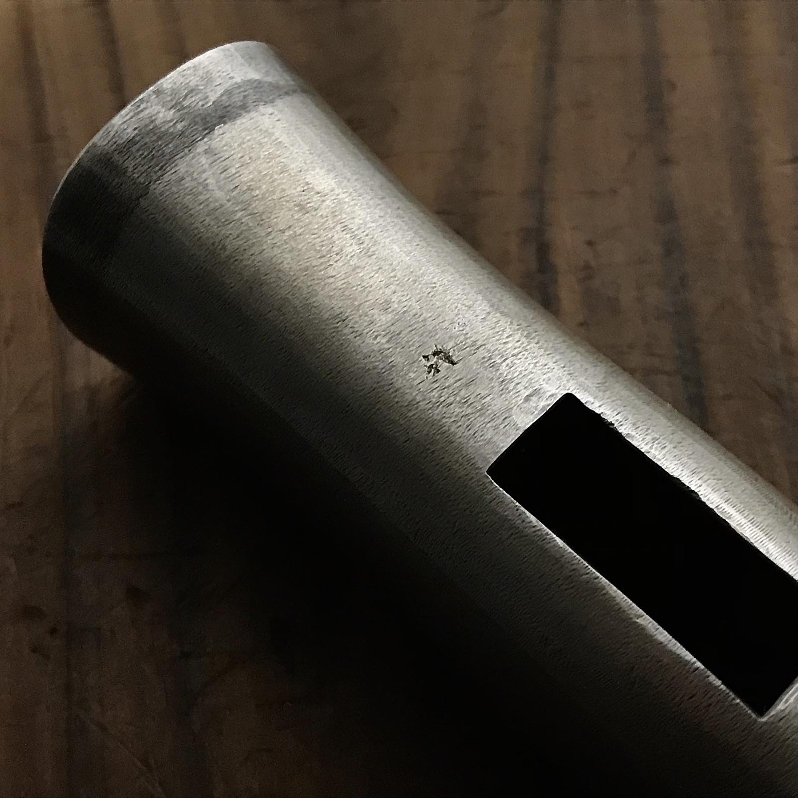 Kouzaburou Pasting steel Chiytsuru Type Square Hammers 長谷川幸三郎氏 千代鶴型 四角玄翁 鋼付 200匁