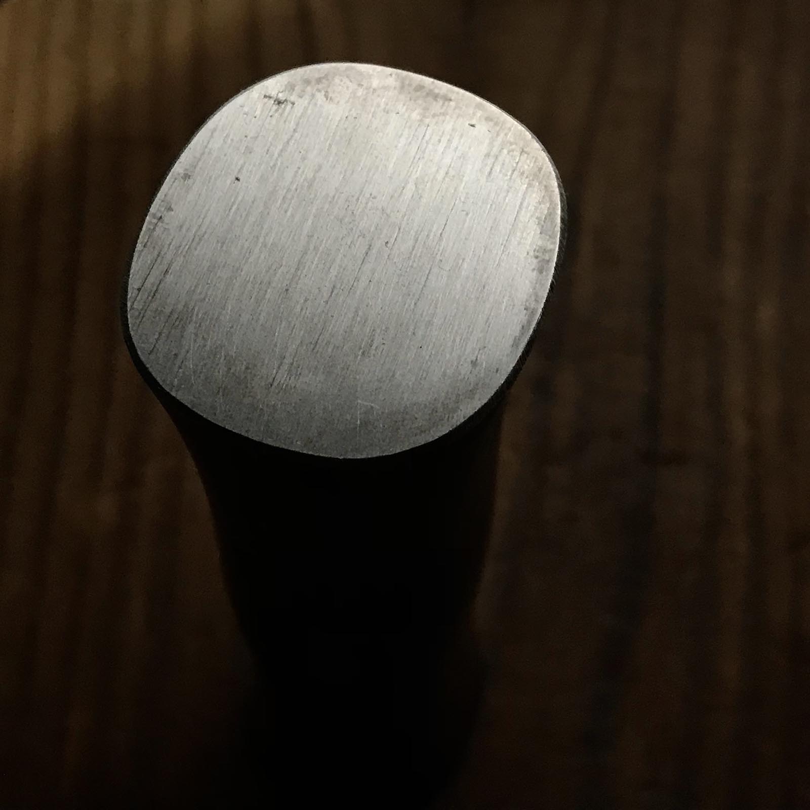 Kouzaburou Pasting steel Chiytsuru Type Square Hammers 長谷川幸三郎氏 千代鶴型 四角玄翁 鋼付 200匁