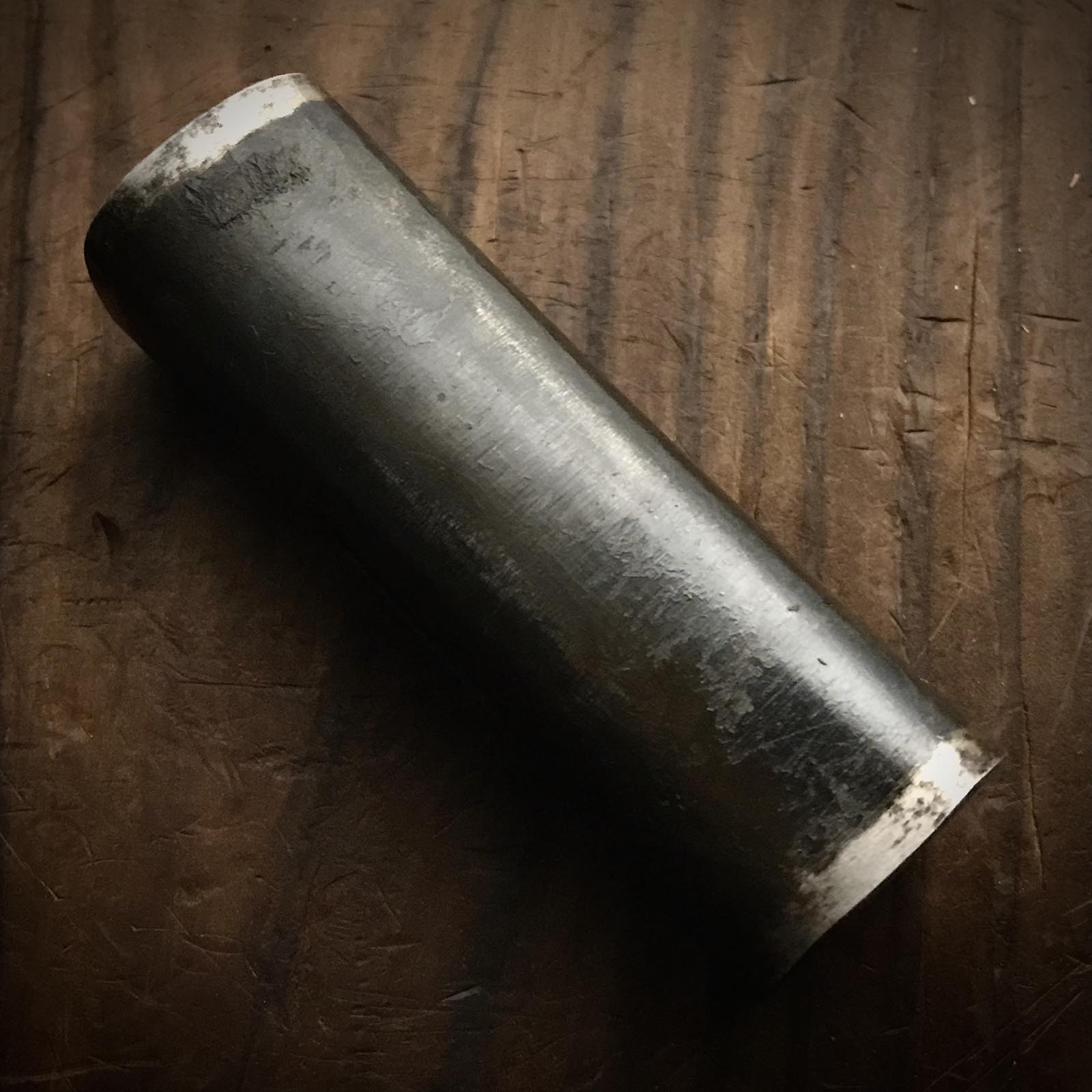 旧蔵 高三郎 オールスチール角槌 掘り出し物 長谷川幸三郎氏 四角玄翁 100匁