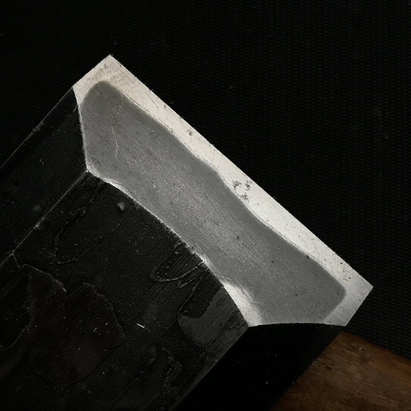 Old stock Kunikei 3rd Generations Special Timber chisels by Ikeda Yoshiro 掘出し物 無二 池田慶郎氏 三代目国慶作 叩鑿 48mm Tatakinomi