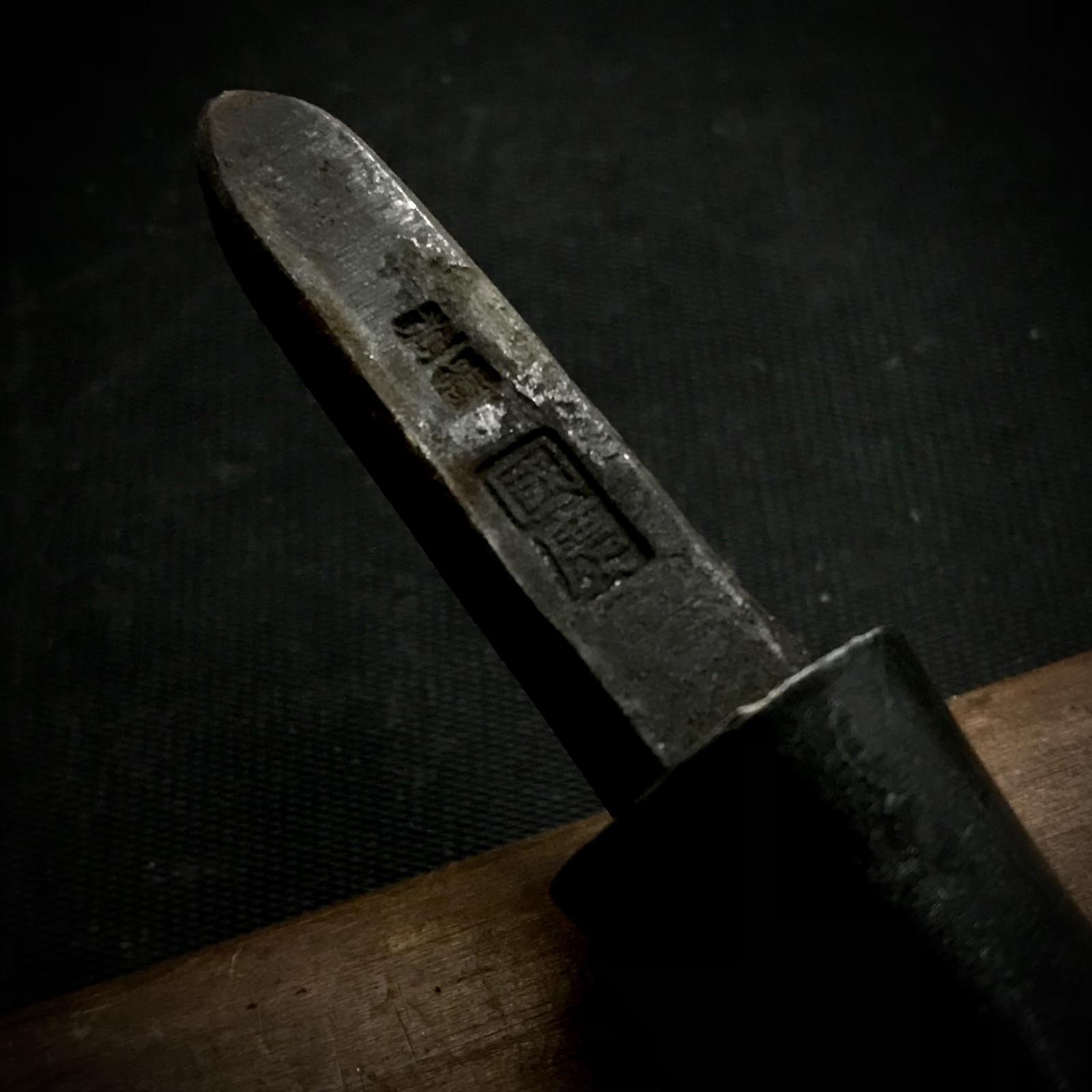 Old stock Kunikei 3rd Generations Special Timber chisels by Ikeda Yoshiro 掘出し物 無二 池田慶郎氏 三代目国慶作 叩鑿 48mm Tatakinomi