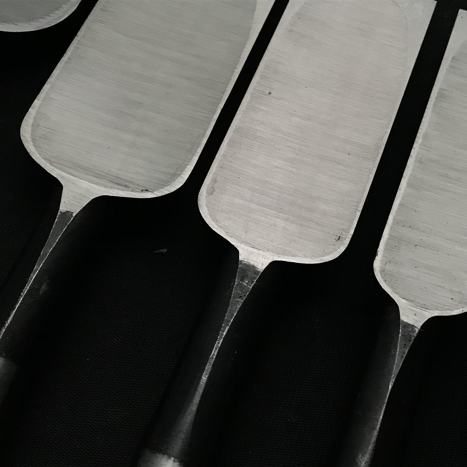 Used Keijyu Timber chisel by Keizaburo Nagaoke (Tatakinomi) 中古 永桶啓三郎作 啓寿 叩き鑿 12,24,36,42,48mm