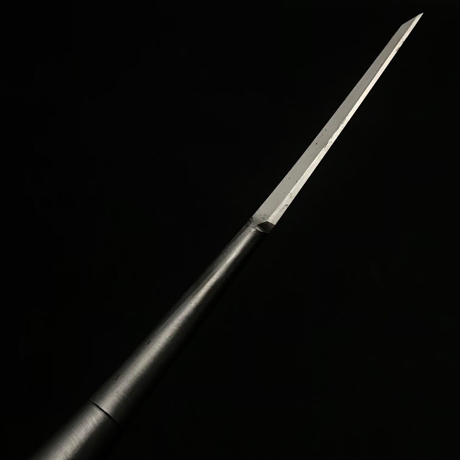 Old stock Kunikei 3rd Generation Early works Paring chisels 掘出し物 池田慶郎氏 三代目国慶作 早期作品 墨流し 薄鑿 12mm