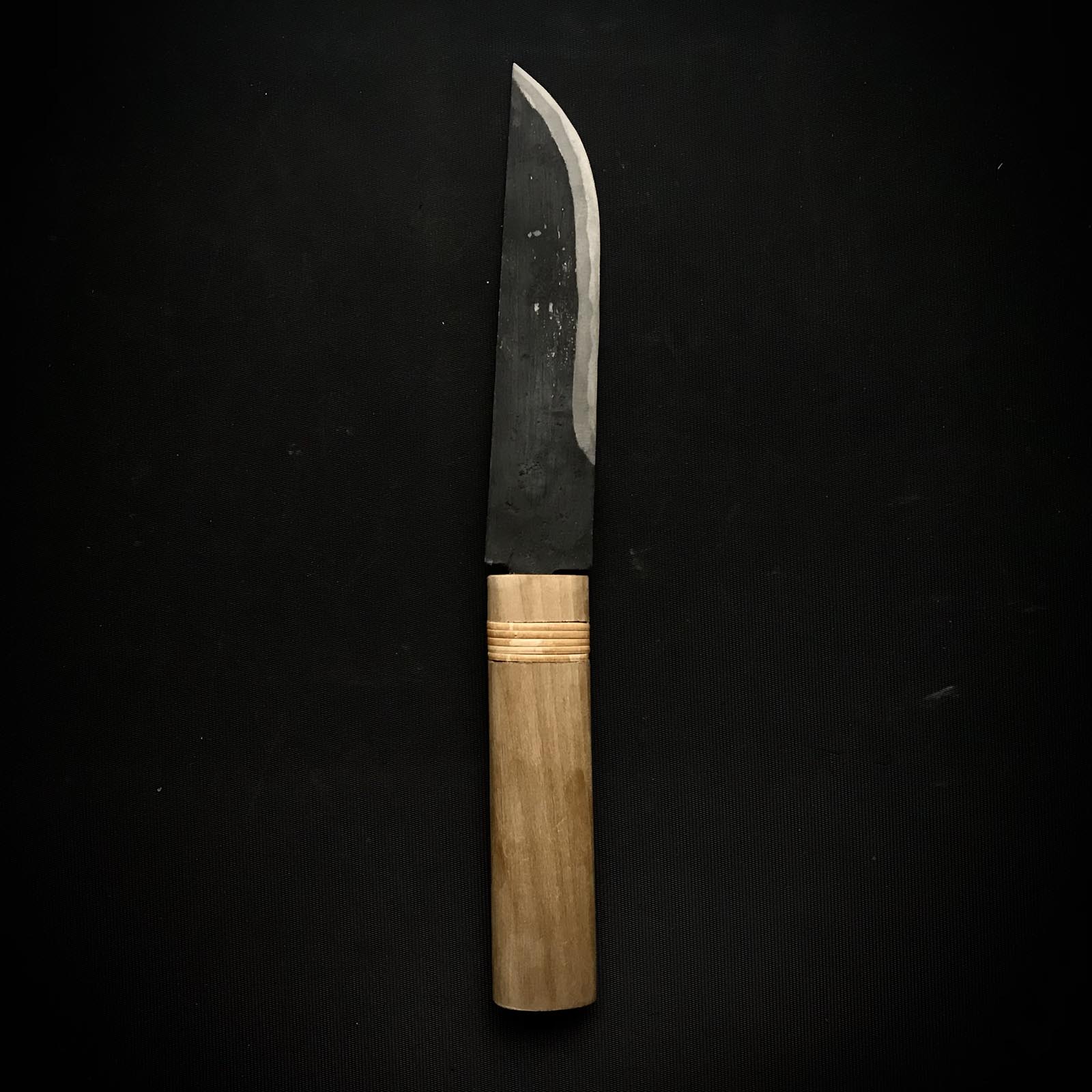 #2 Old stock Japanese traditional small knife with handle 掘出し物 小刀 Right hand & 右