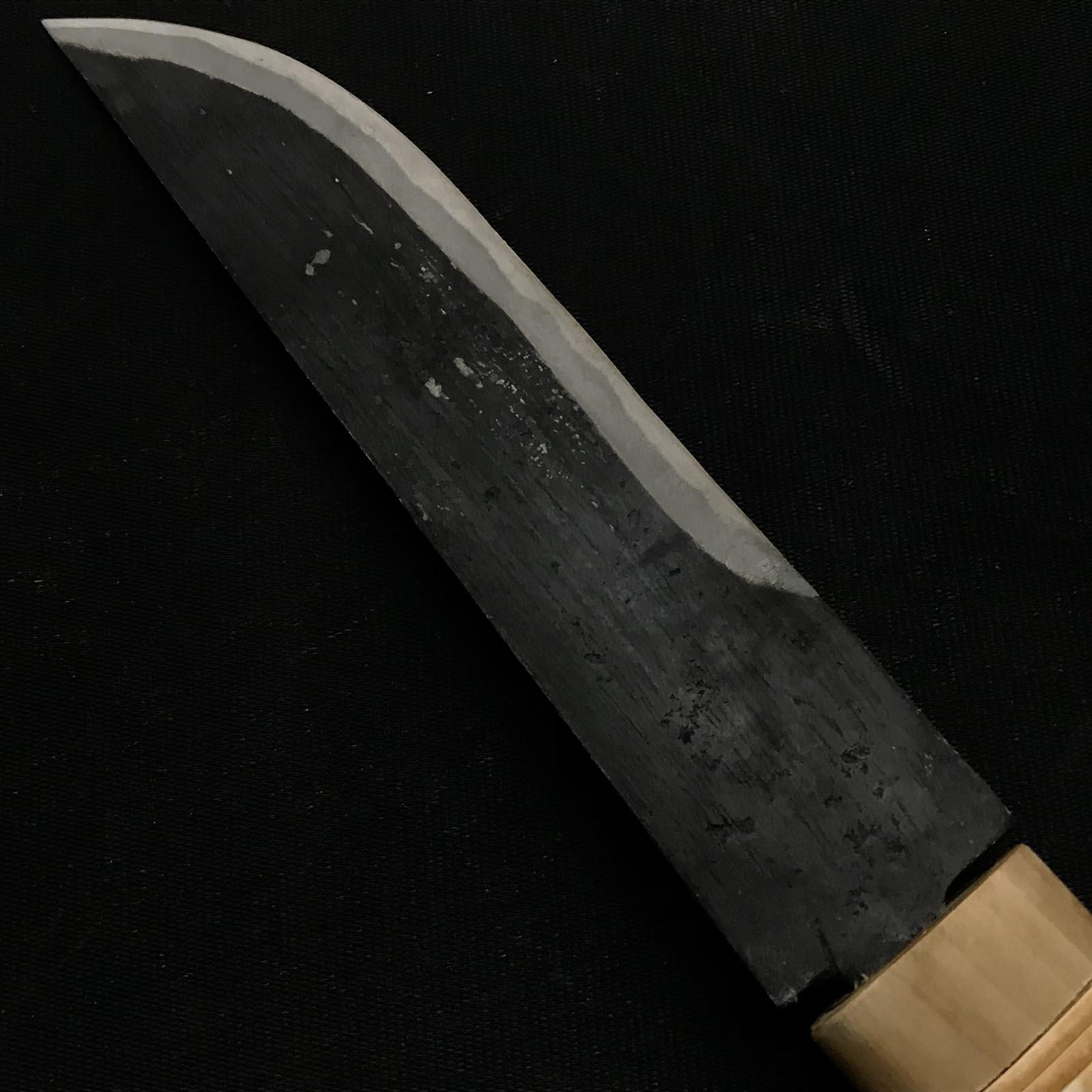 #2 Old stock Japanese traditional small knife with handle 掘出し物 小刀 Right hand & 右