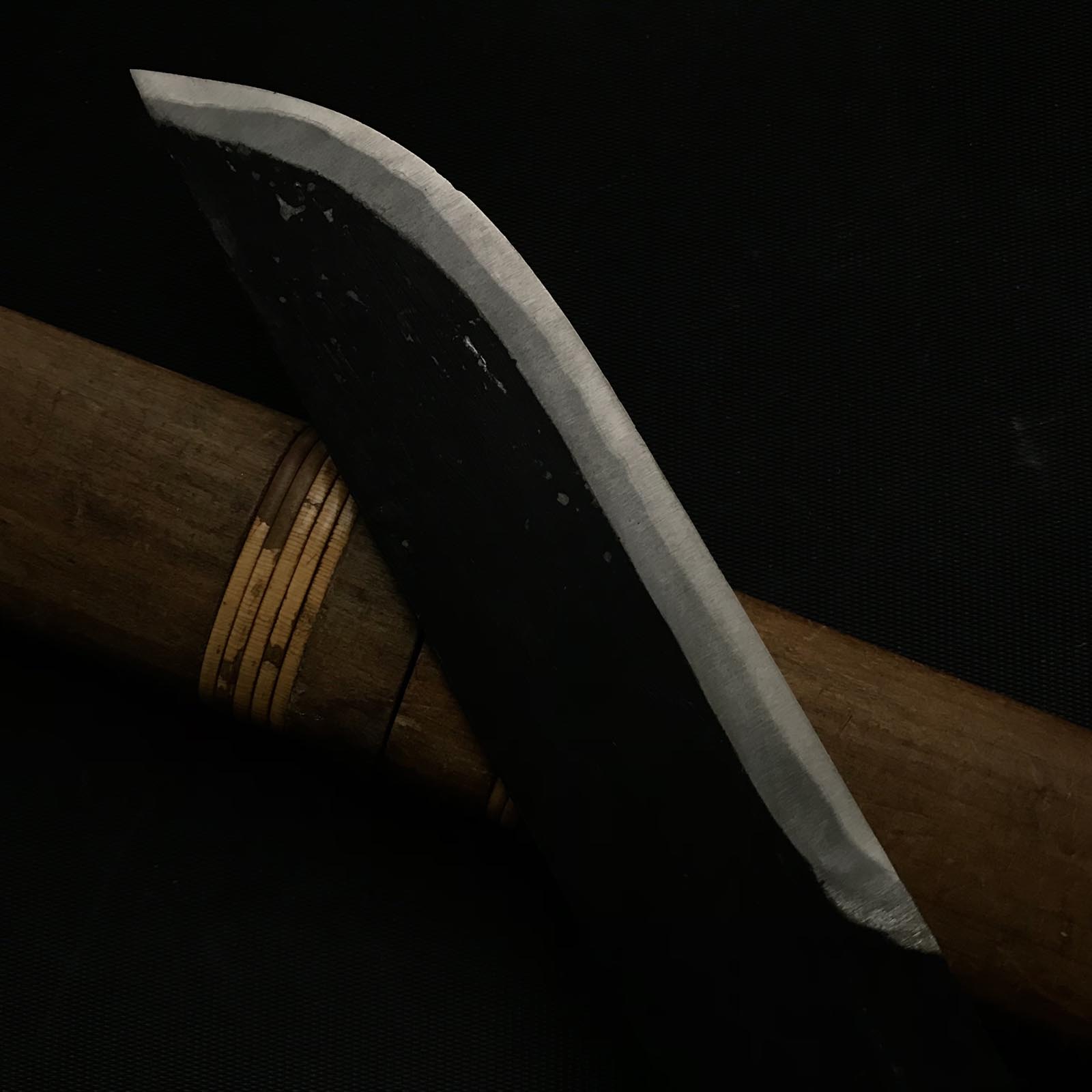 #3 Old stock Japanese traditional small knife with handle 掘出し物 小刀 Right hand & 右