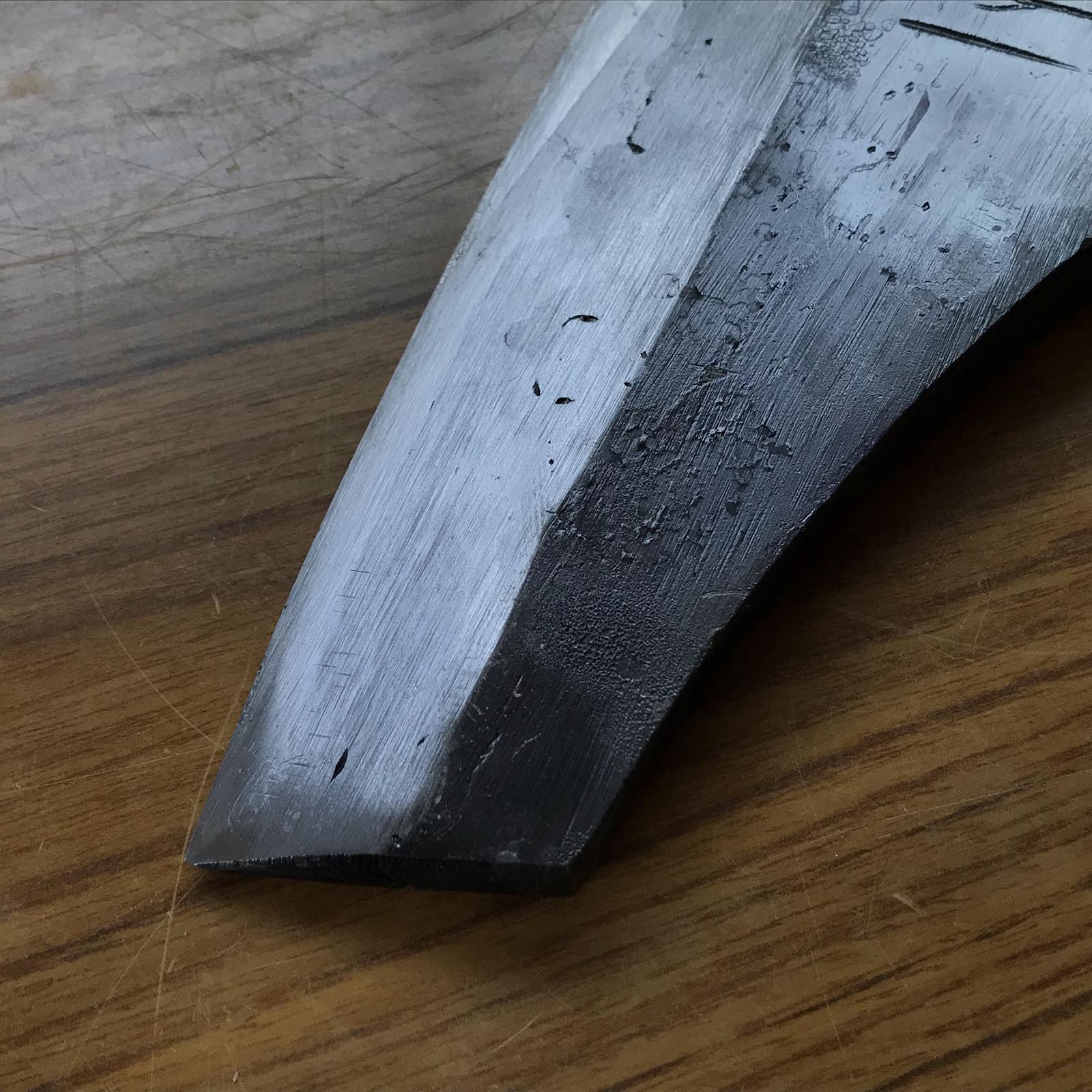 Kouetsu Japanese Carpenter's Axe head by Toshie 利栄作 侊悦 大工鉞 刃のみ Masakari