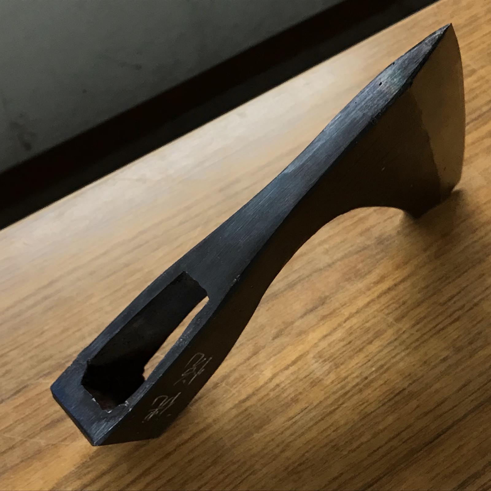 Kouetsu Japanese Carpenter's Axe head by Toshie 利栄作 侊悦 大工鉞 刃のみ Masakari