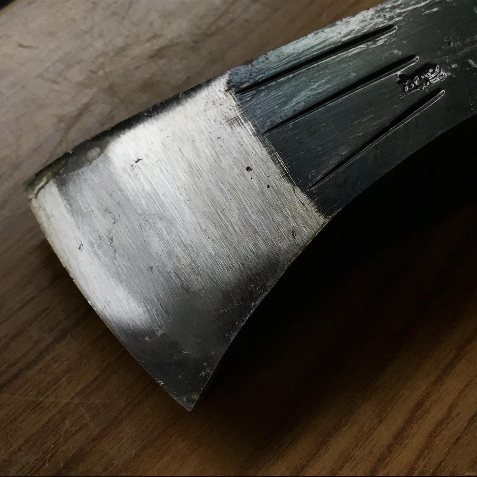 #Mk13 Old stock Japanese Carpenter's Axe 掘出し物 鉞 木割り斧 Masakari