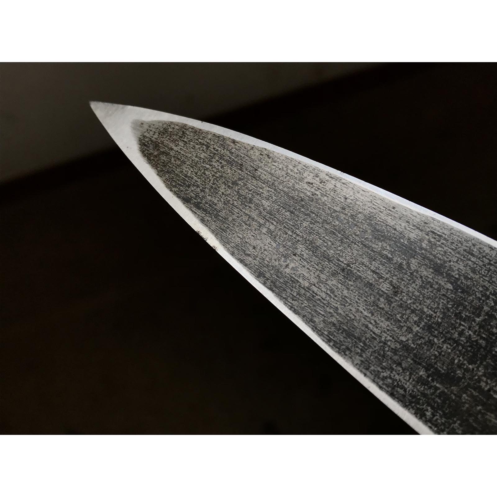 Kamon-Kiyohisa Yari Kanna by Watanabe Kiyoe 渡辺清栄作 家紋清久 100℃戻し 槍鉋 135mm