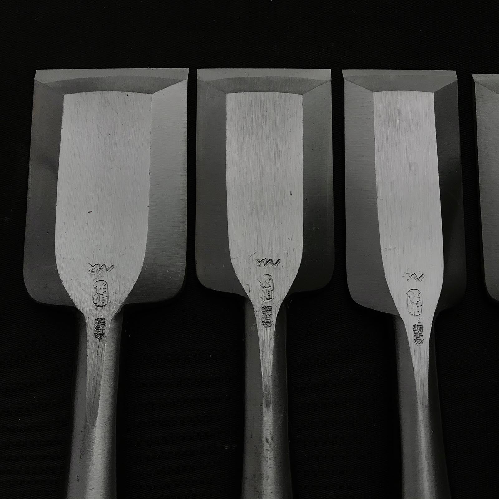 Sukemaru 4th High-Speed Steel Medium Timber chisels by Usui Yoshio 四代助丸 碓氷淑郎 ハイス鋼 中叩き鑿 Chutatakinomi