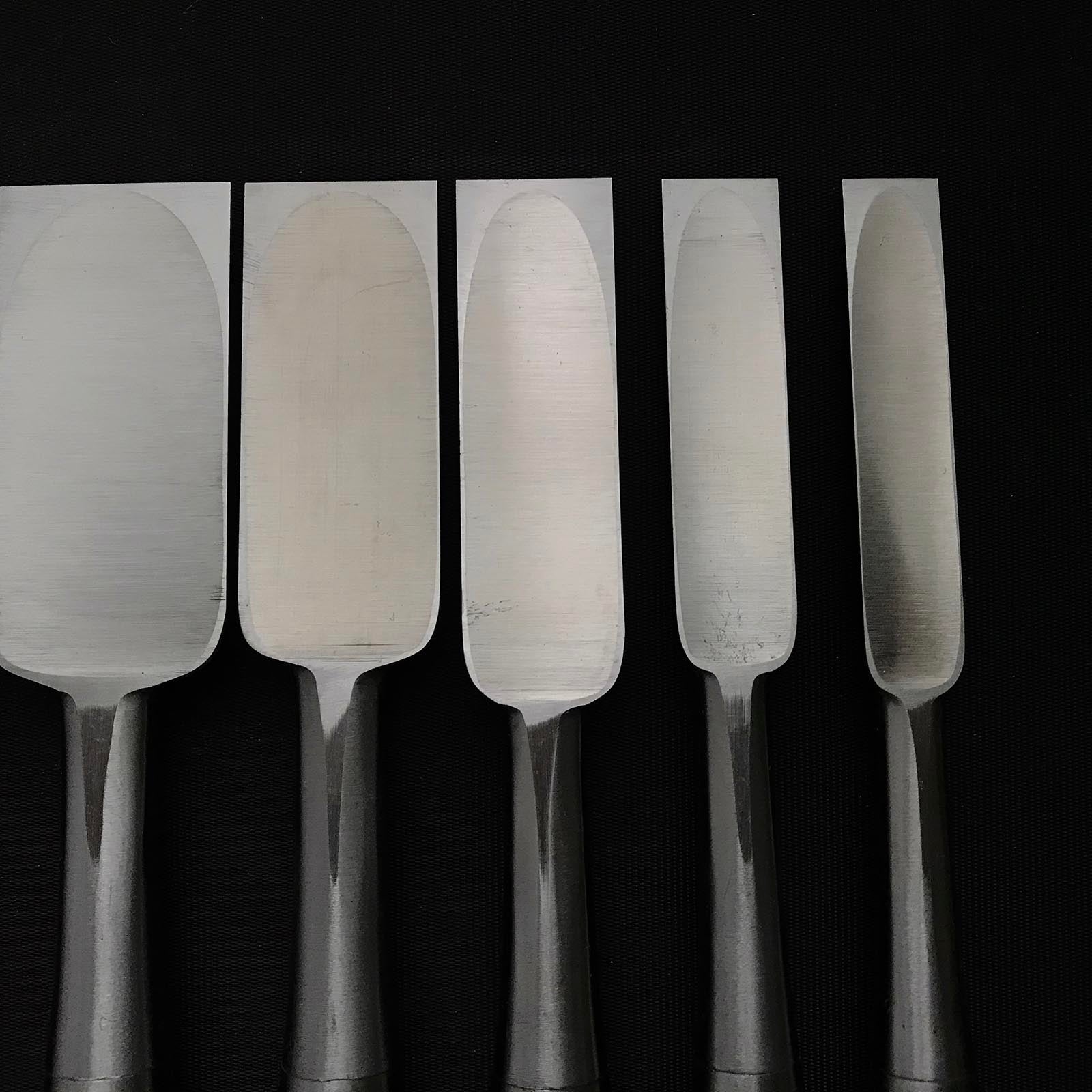 Sukemaru 4th High-Speed Steel Medium Timber chisels by Usui Yoshio 四代助丸 碓氷淑郎 ハイス鋼 中叩き鑿 Chutatakinomi