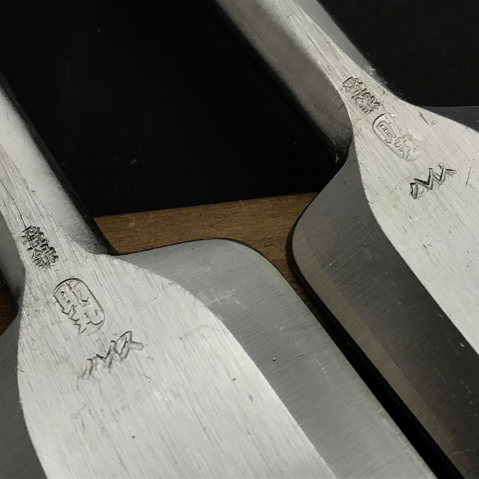 Sukemaru 4th High-Speed Steel Medium Timber chisels by Usui Yoshio 四代助丸 碓氷淑郎 ハイス鋼 中叩き鑿 Chutatakinomi