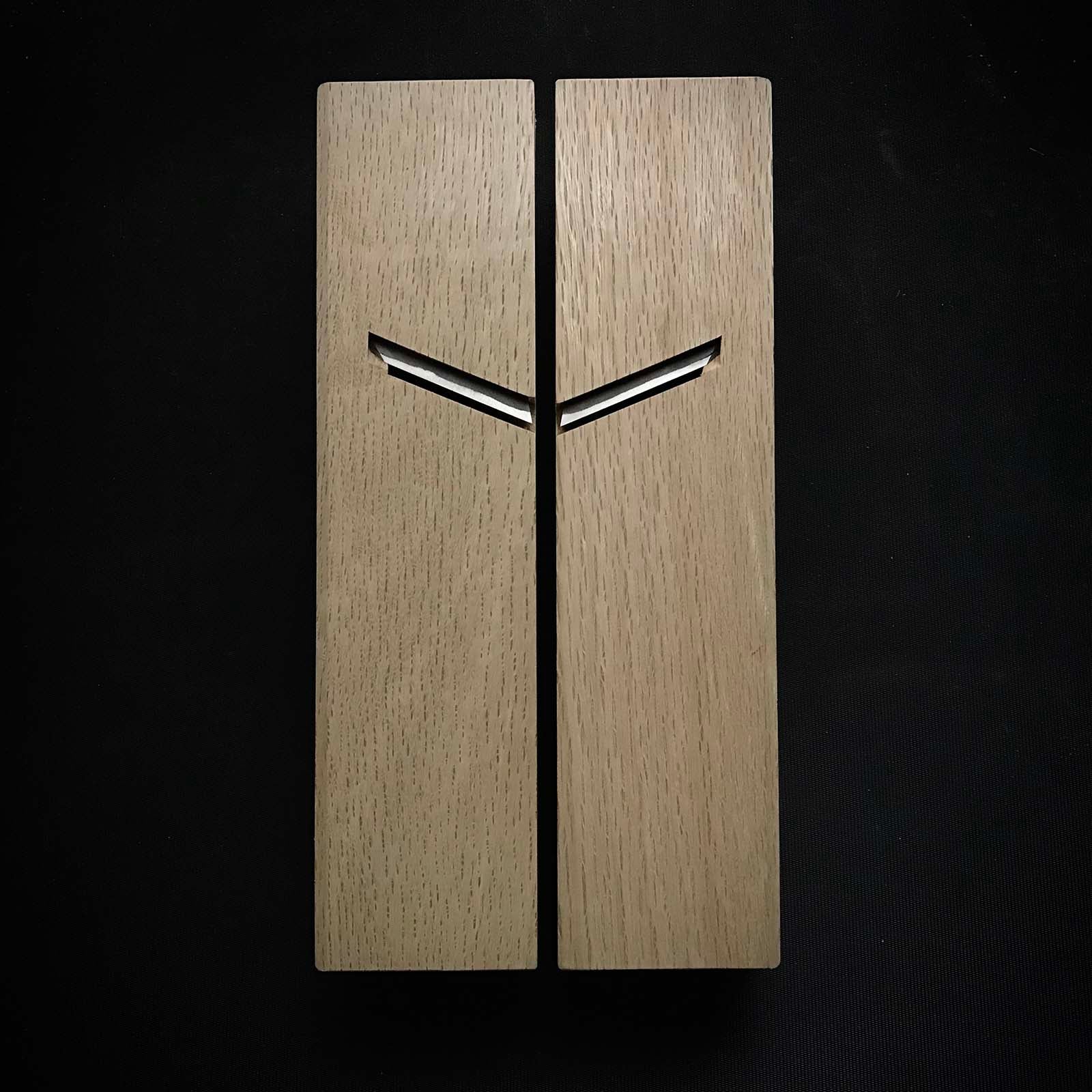 Tenhiro Rabbet Planes by Seikichi Sekikawa with blue steel 関川誠吉作 際鉋 天弘 青紙一号鋼