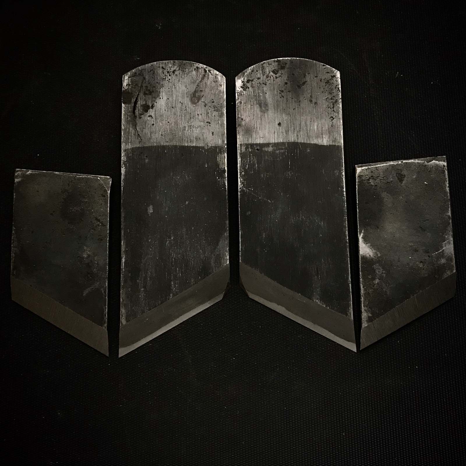 Tenhiro Rabbet Planes by Seikichi Sekikawa with blue steel 関川誠吉作 際鉋 天弘 青紙一号鋼