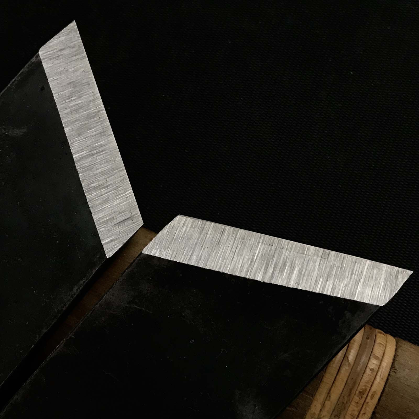 Tenhiro Rabbet Planes by Seikichi Sekikawa with blue steel 関川誠吉作 際鉋 天弘 青紙一号鋼