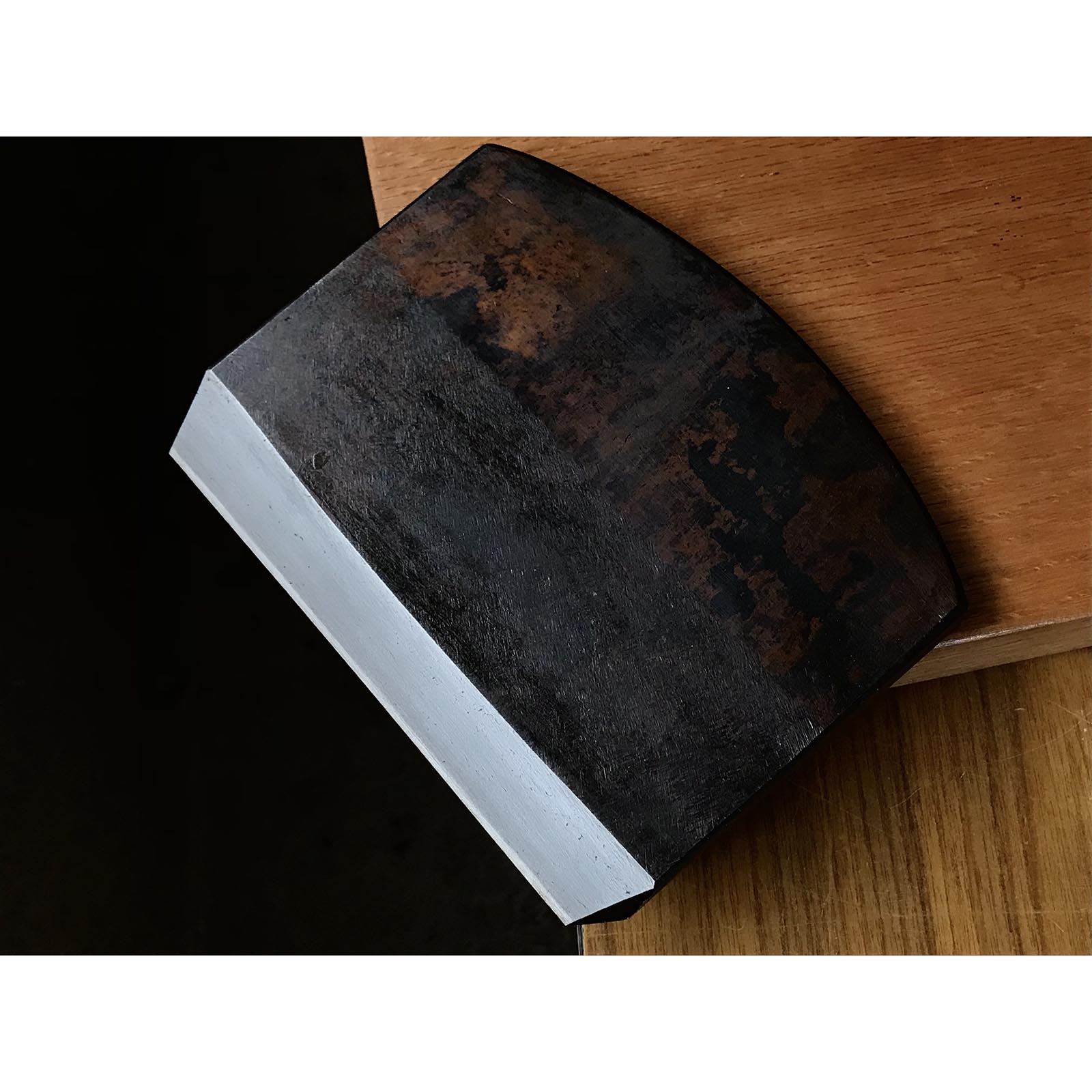 Old stock Dragon Large Plane with Nashiya dai 掘出し物 龍彫入 梨屋台 大鉋 170mm