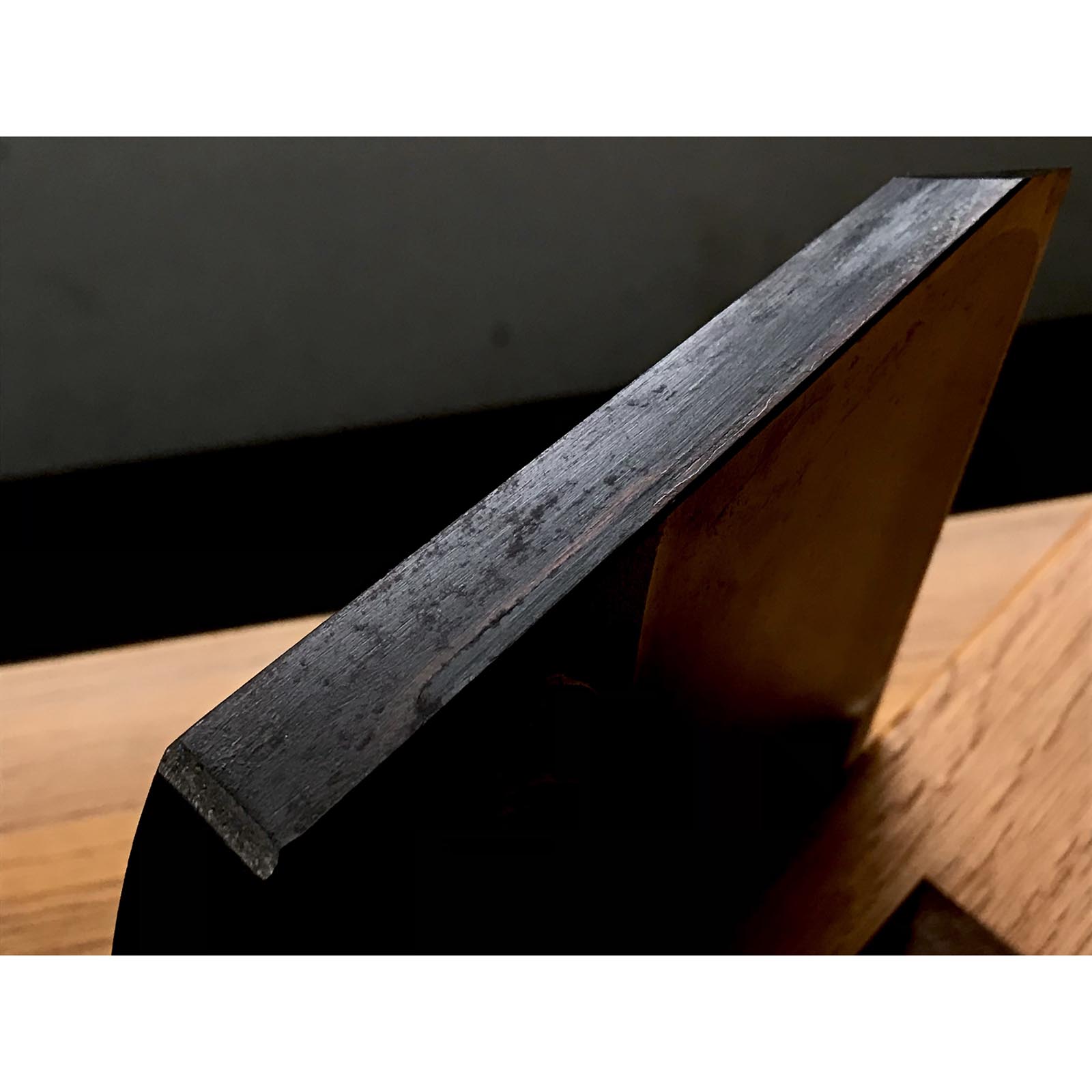 Old stock Dragon Large Plane with Nashiya dai 掘出し物 龍彫入 梨屋台 大鉋 170mm