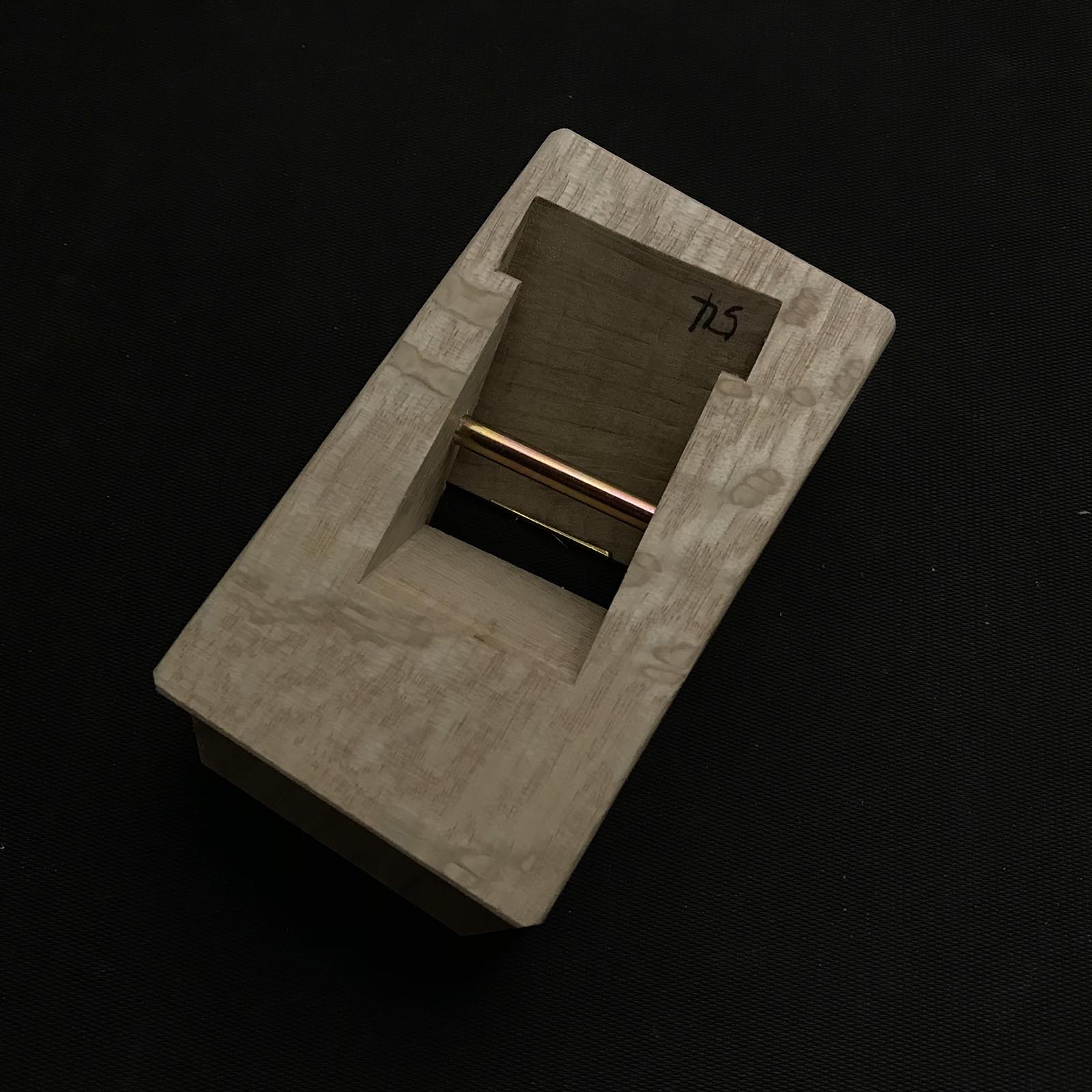 Sekirin Chamfer Plane (Oblique style) by Seikichi Sekikawa 45° 関川誠吉作 自由角面取鉋 イスカ仕込 30mm