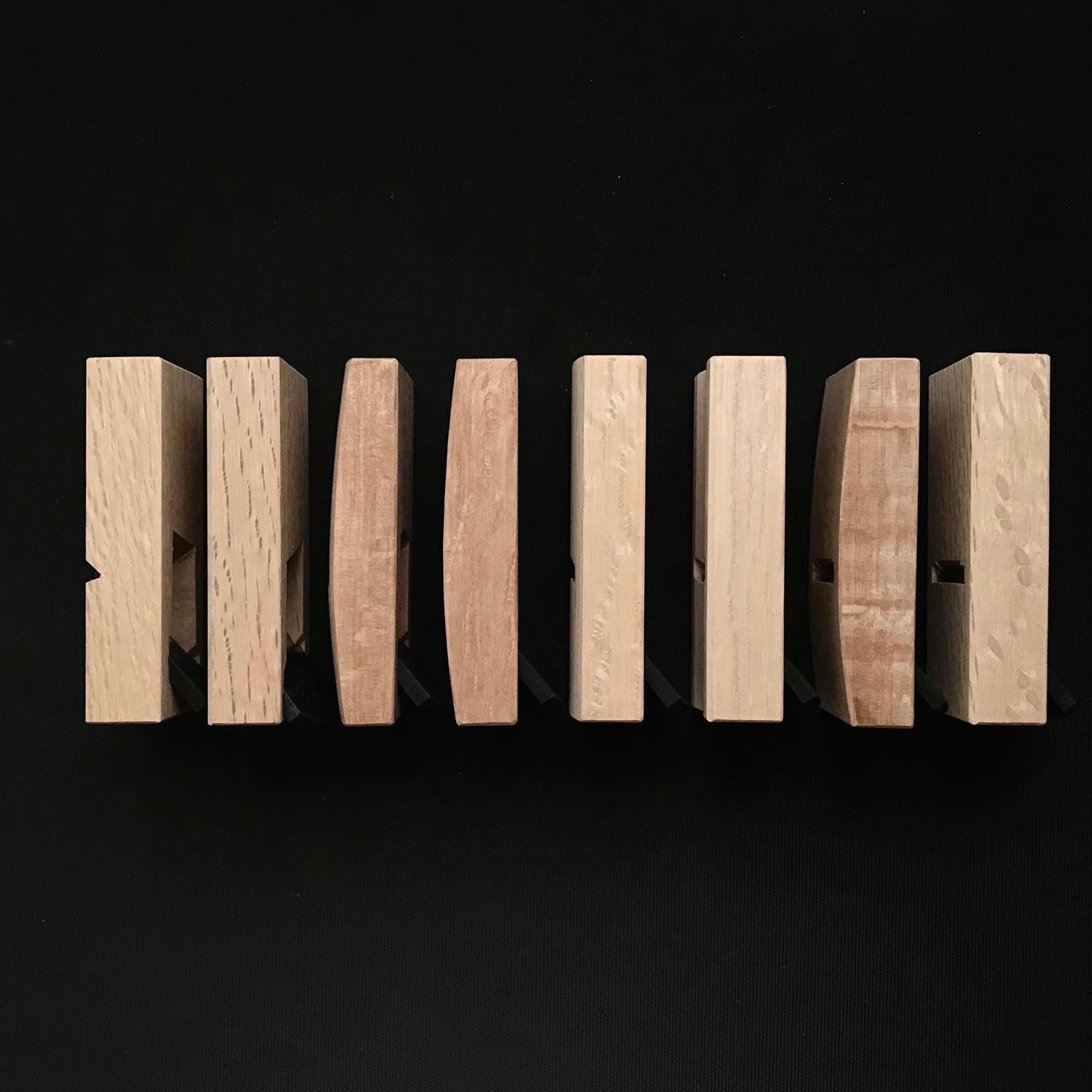 関川誠吉作 特注天弘ミニ飛行機セット(8機) 特注品 天弘 関川誠吉作 細工鉋 組鉋 24mm