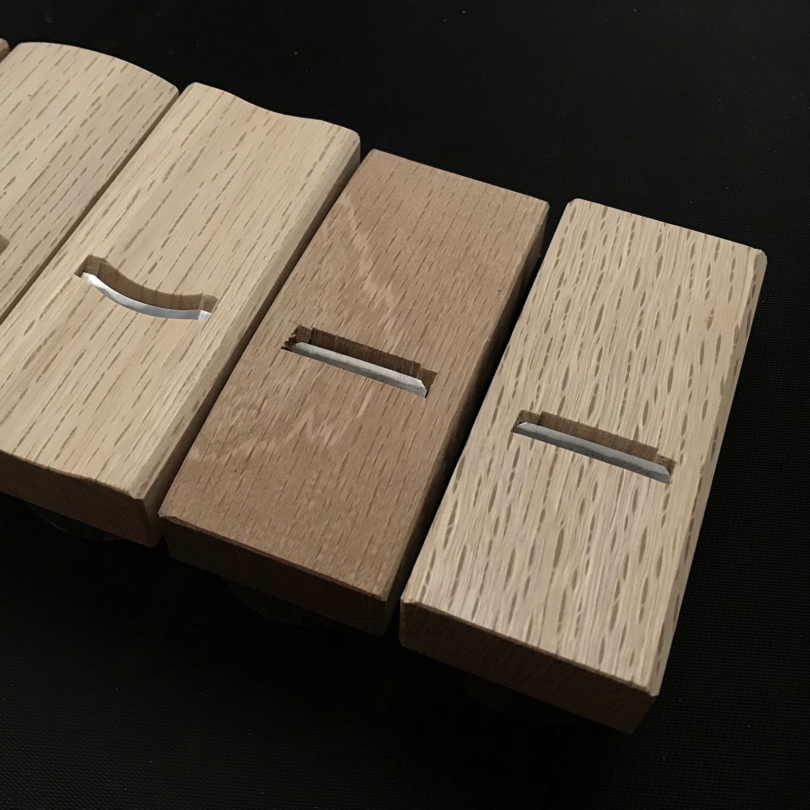 関川誠吉作 特注天弘ミニ飛行機セット(8機) 特注品 天弘 関川誠吉作 細工鉋 組鉋 24mm