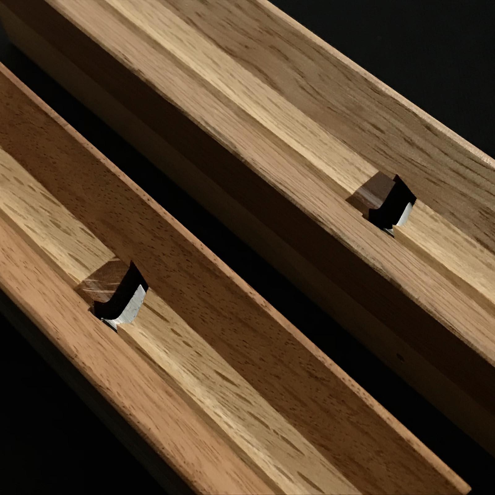 Old stock Kouetsu Traditional Chamfer Plane 掘出し物 侊悦 面取鉋 クラブ面 7.5mm 9mm