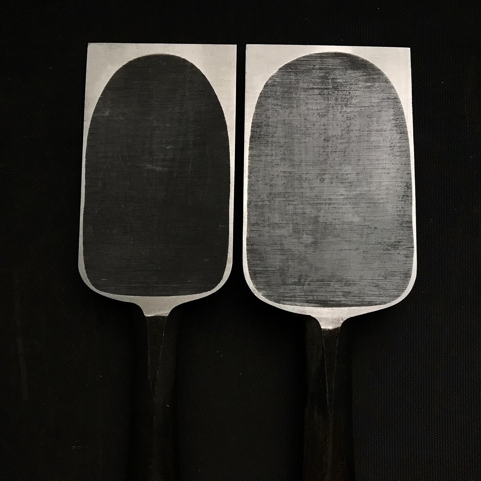 Old stock Yoshitaka Timber chisels 掘出し物 義隆 叩鑿 60mm 54mm Tatakinomi