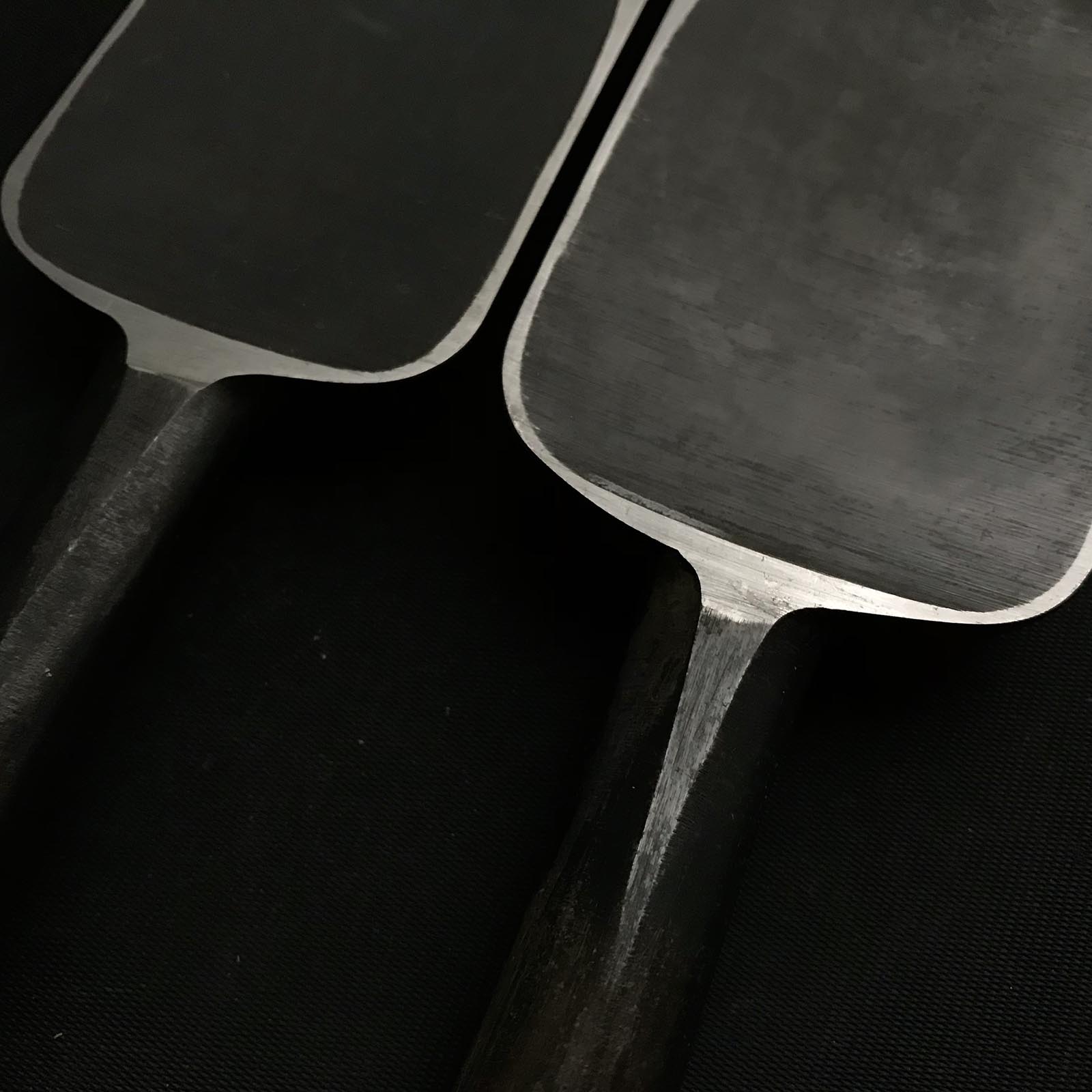 Old stock Yoshitaka Timber chisels 掘出し物 義隆 叩鑿 60mm 54mm Tatakinomi