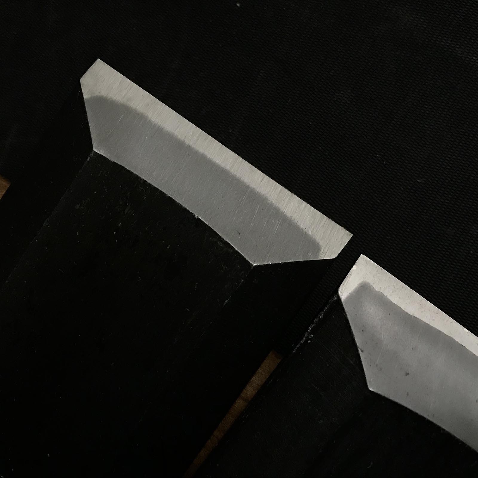 Old stock Yoshitaka Timber chisels 掘出し物 義隆 叩鑿 60mm 54mm Tatakinomi