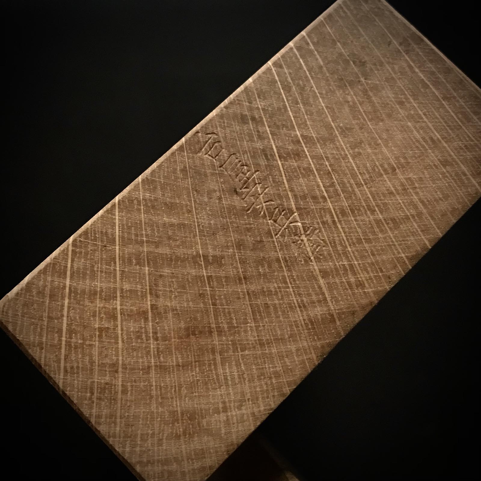 旧蔵 慶三郎 鉋鉋セット(キワカンナ) 青鋼 圭三郎 際鉋 左右セット 54mm