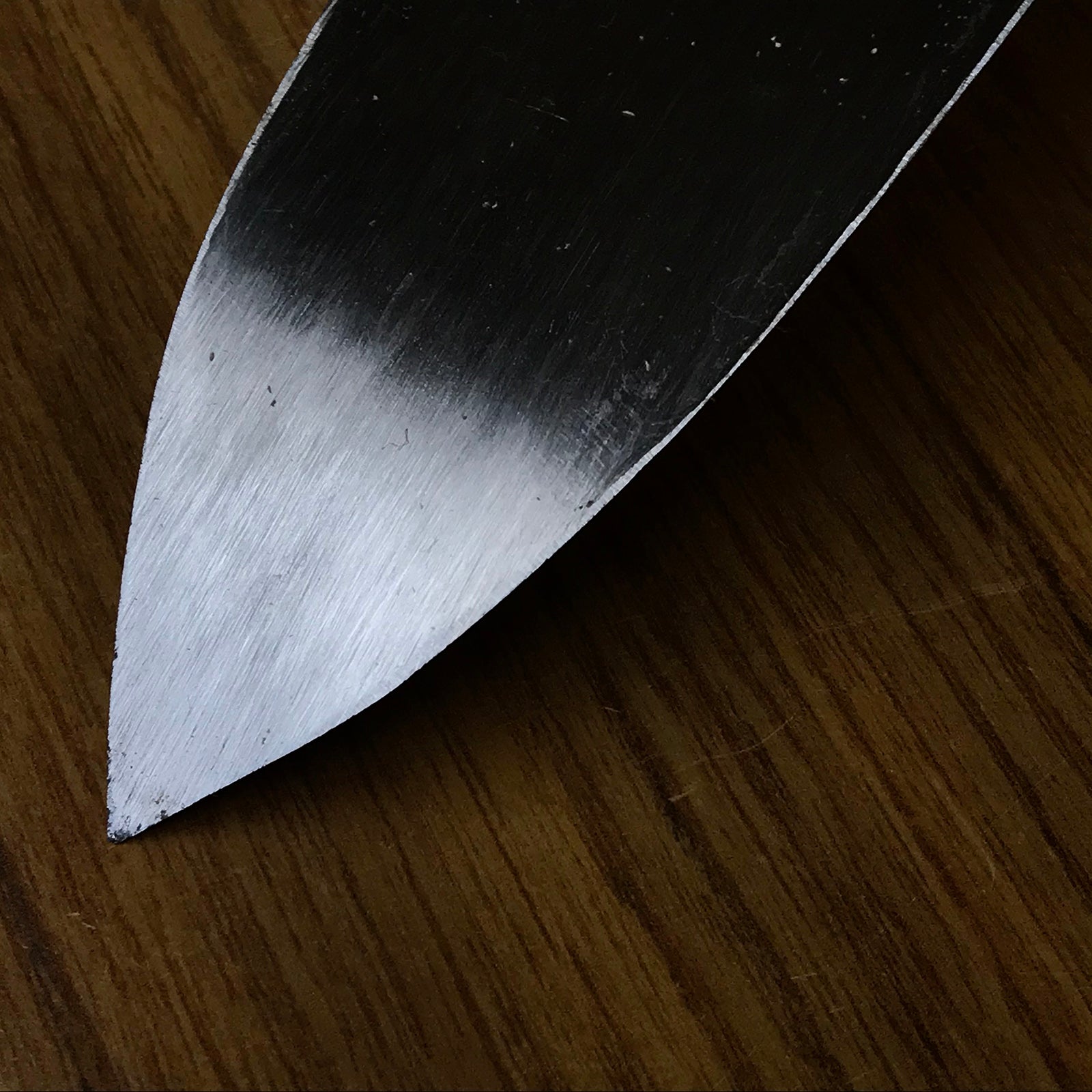 Large Yari Kanna by Imai Shigenobu with Saya 今井重信作 槍鉋 鞘付 145mm