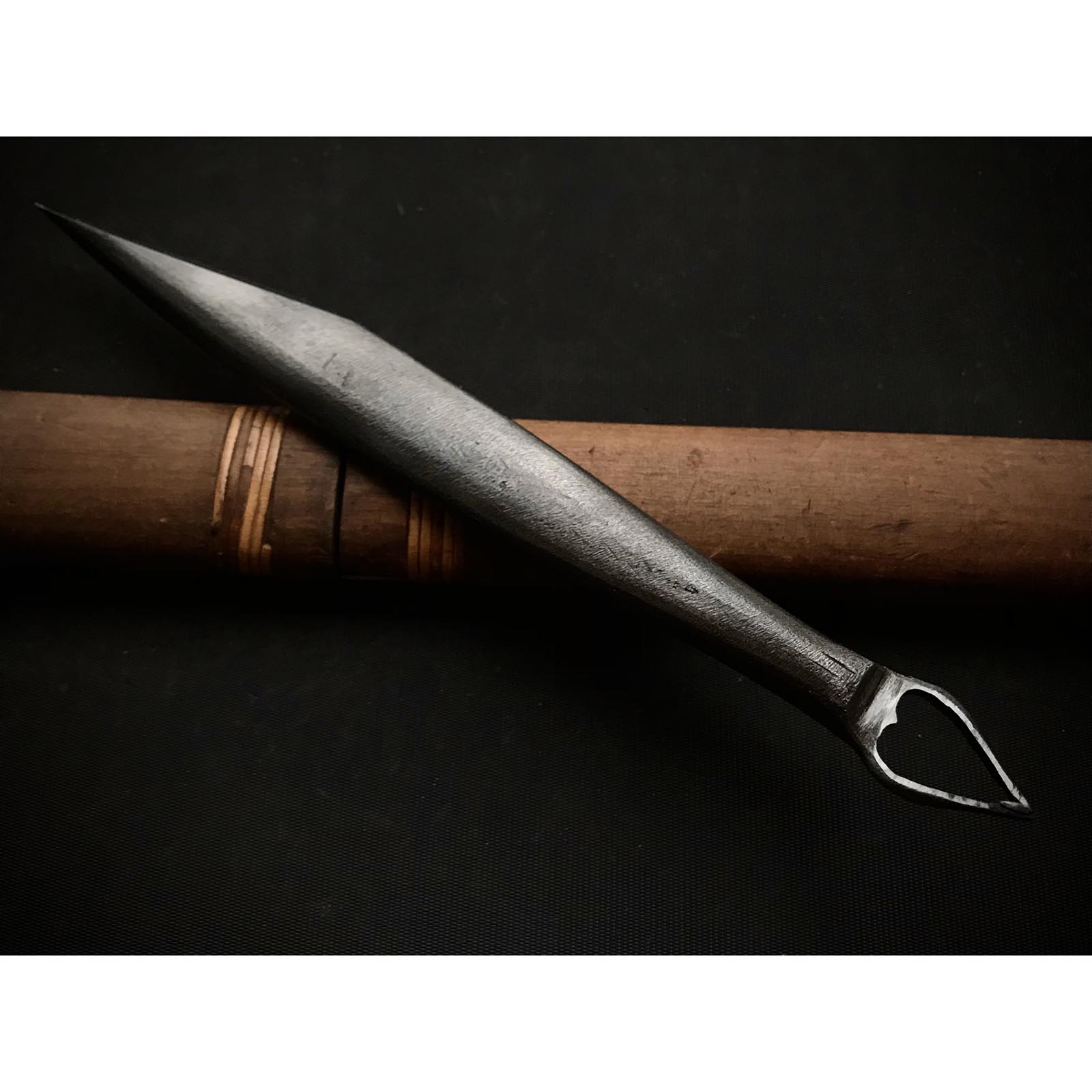 Doshinsai Masatsura Kiridashi by Baba Masatsura Right hand 道心斎正行 馬場正行氏 七夕月玉 切出し小刀 右