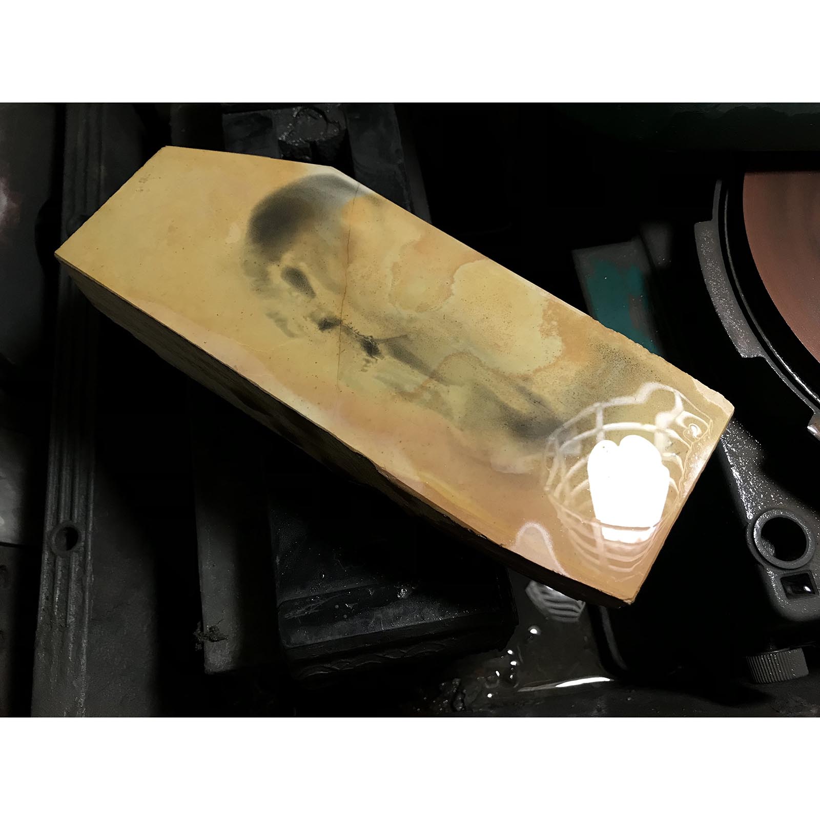 未知の鉱山 いろもの 日本製 天然仕上砥石 道具 砥石 天然仕上砥石 山不明 色物